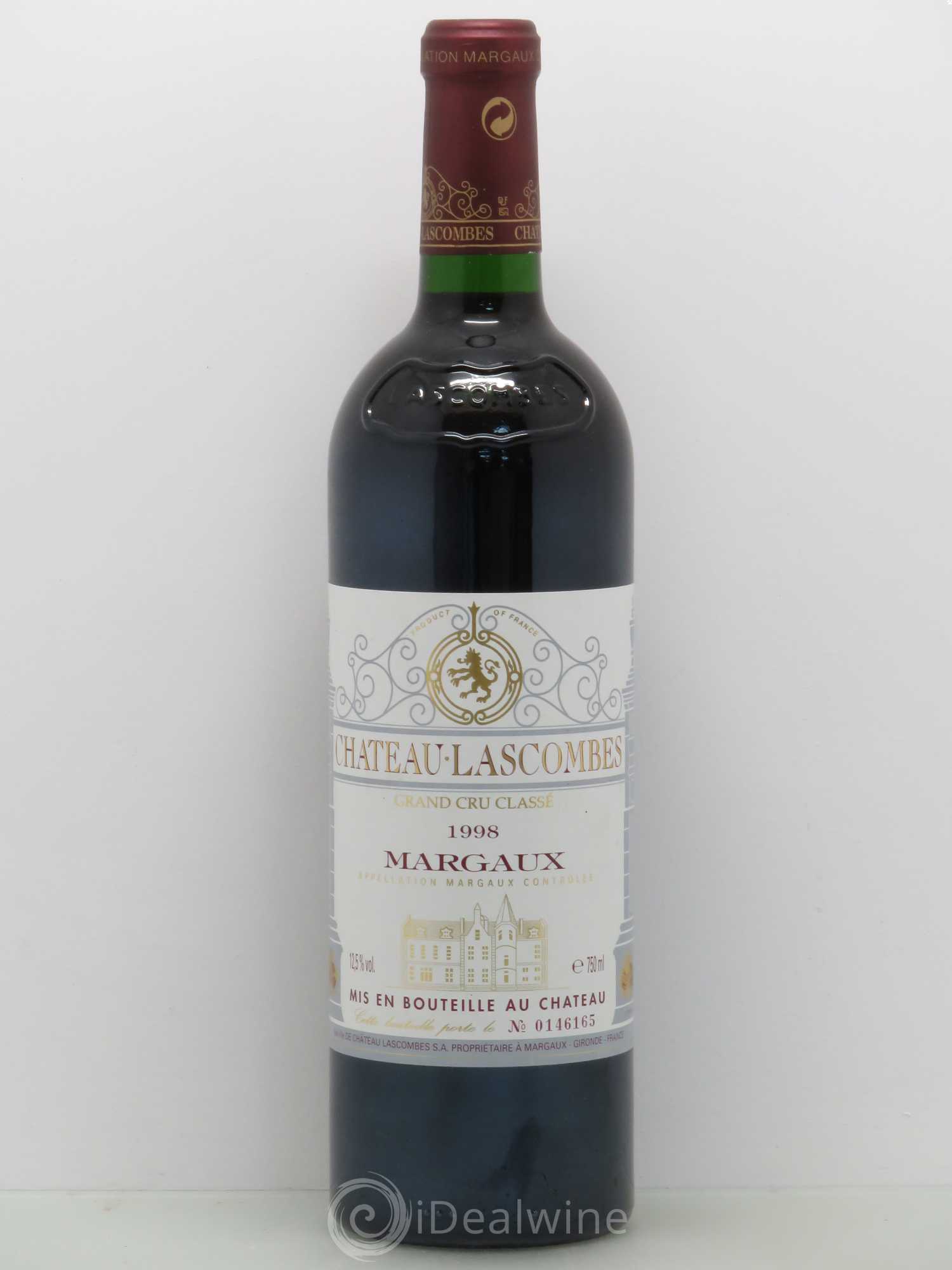 Château Lascombes 2ème Grand Cru Classé 1998 - Lot de 1 bouteille - 0