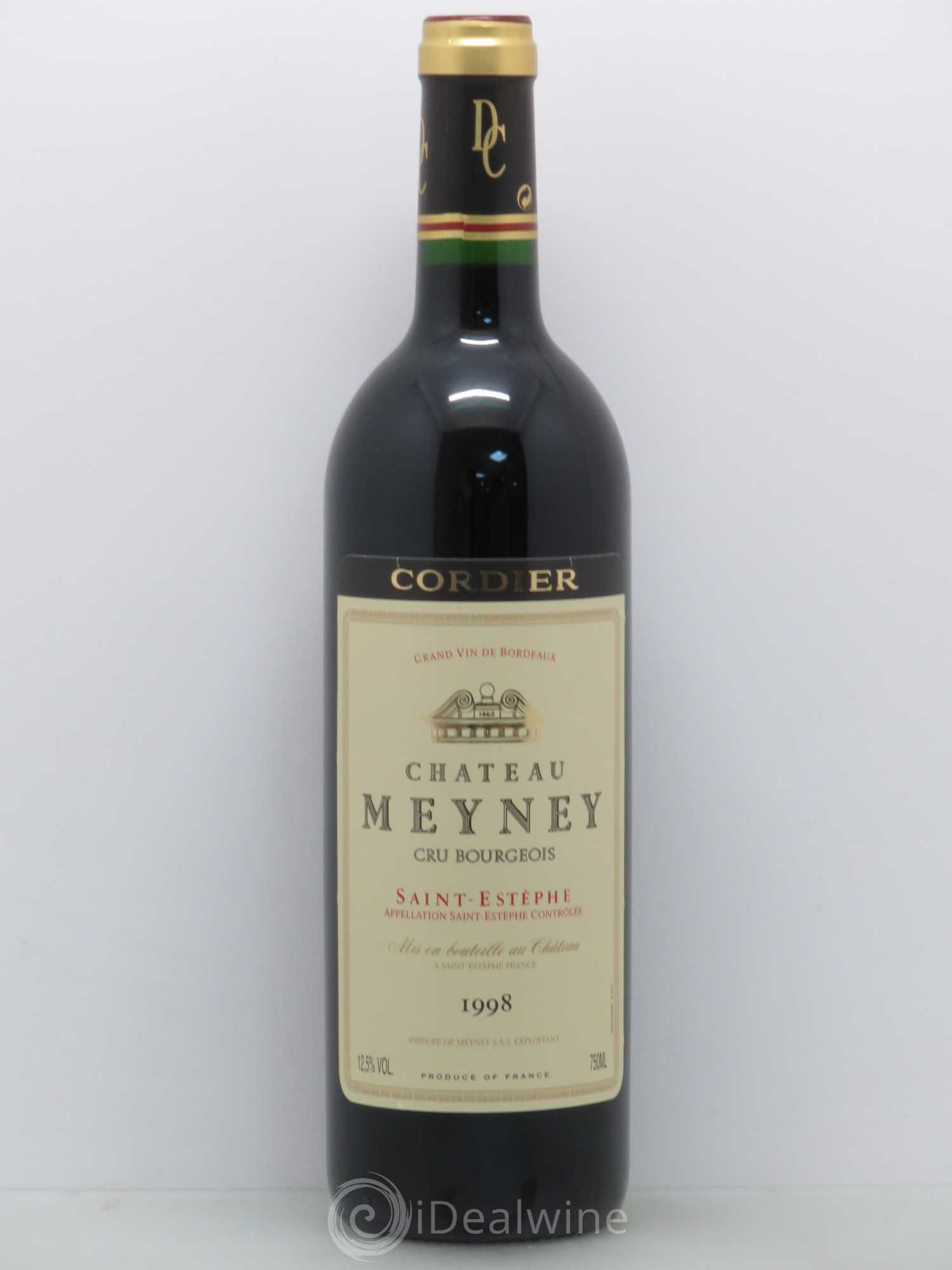 Château Meyney 1998 - Lot de 1 bouteille - 0