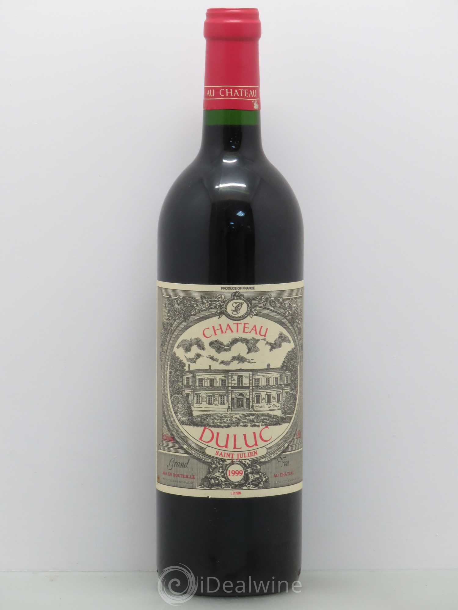 Duluc de Branaire Second Vin 1999 - Lot de 1 bouteille - 0