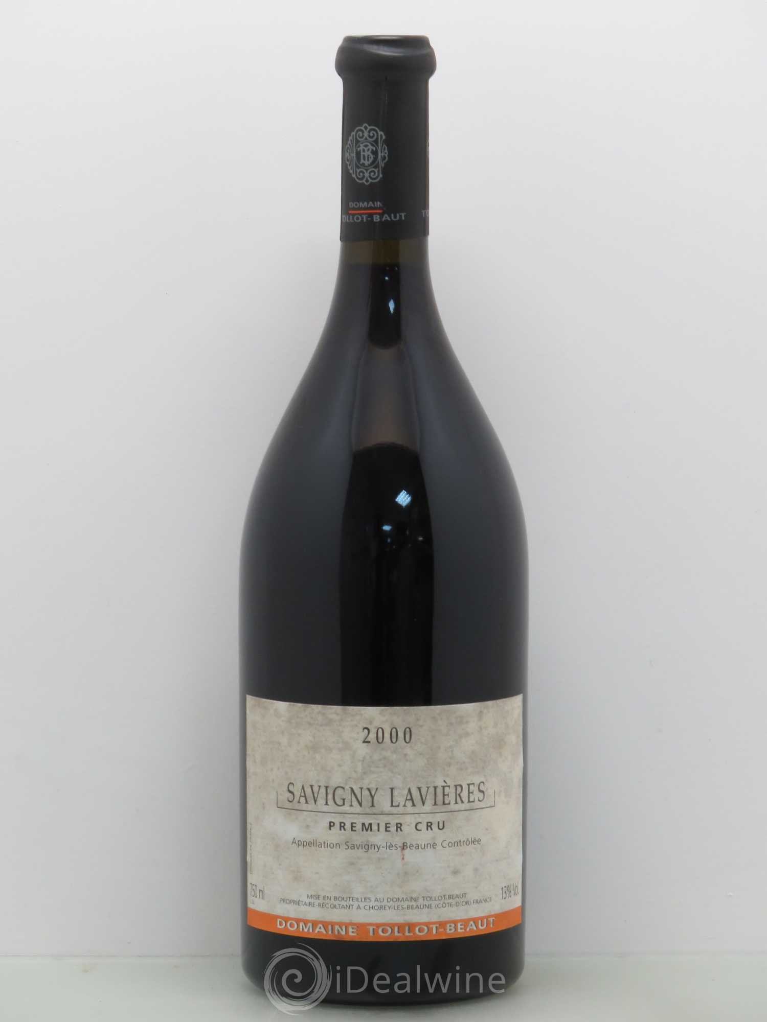 Savigny-lès-Beaune 1er Cru Les Lavières Tollot Beaut (Domaine) 2000 - Lot de 1 bouteille - 0