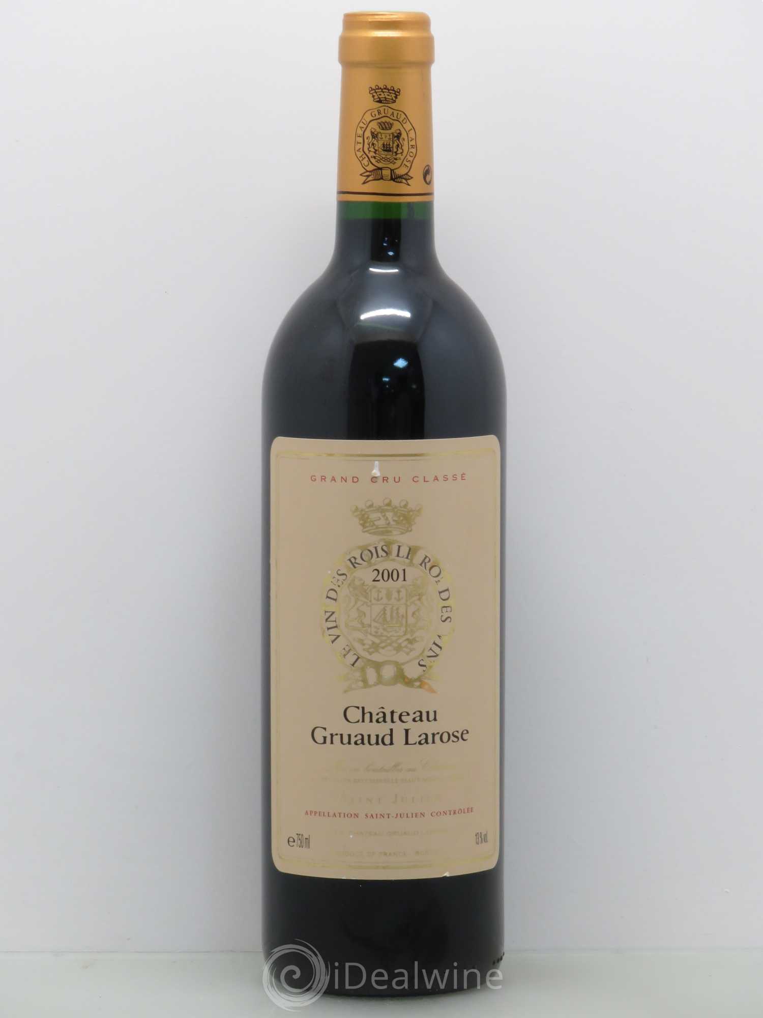 Château Gruaud Larose 2ème Grand Cru Classé 2001 - Lot de 1 bouteille - 0