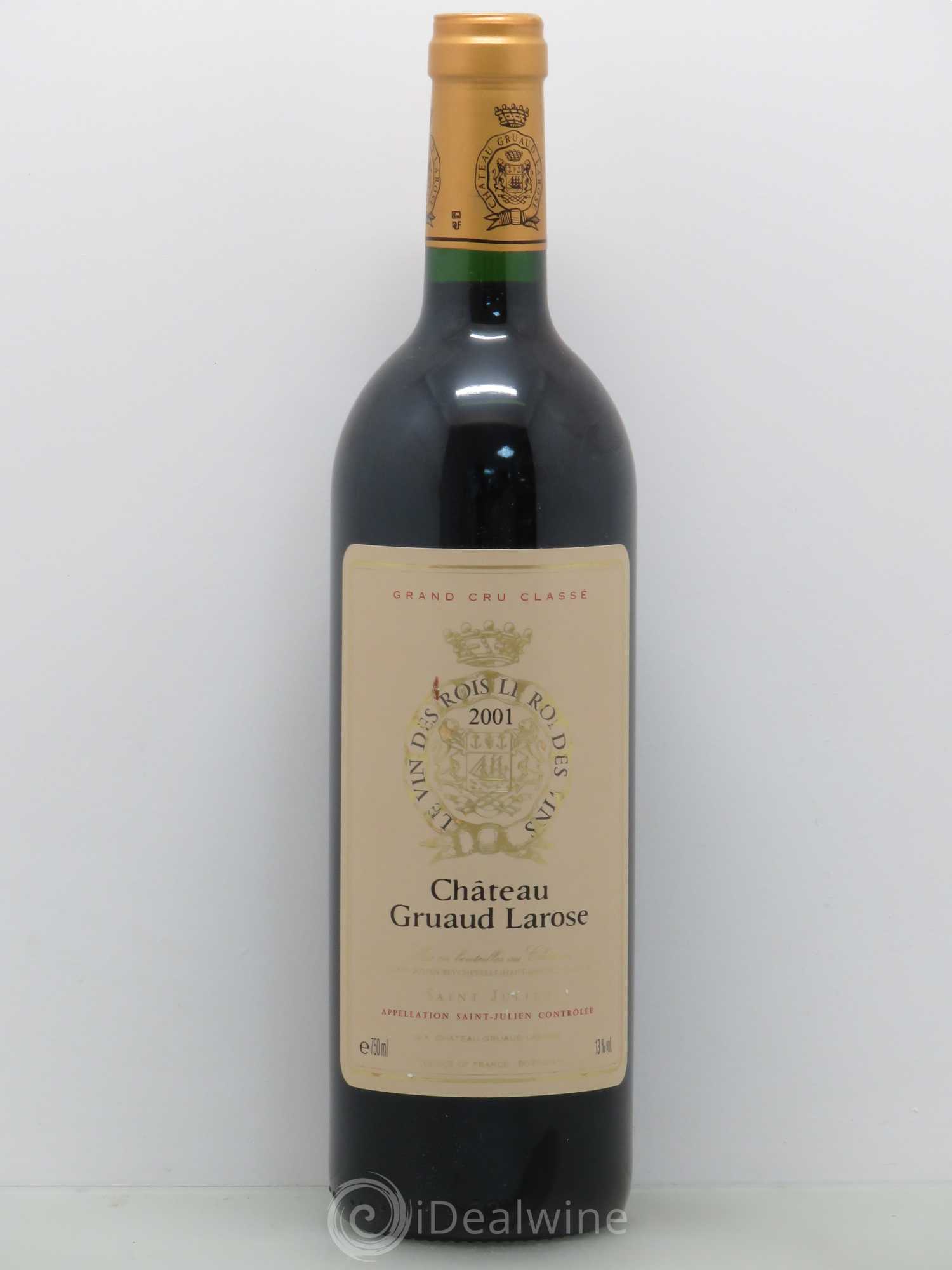 Château Gruaud Larose 2ème Grand Cru Classé 2001 - Lot de 1 bouteille - 0
