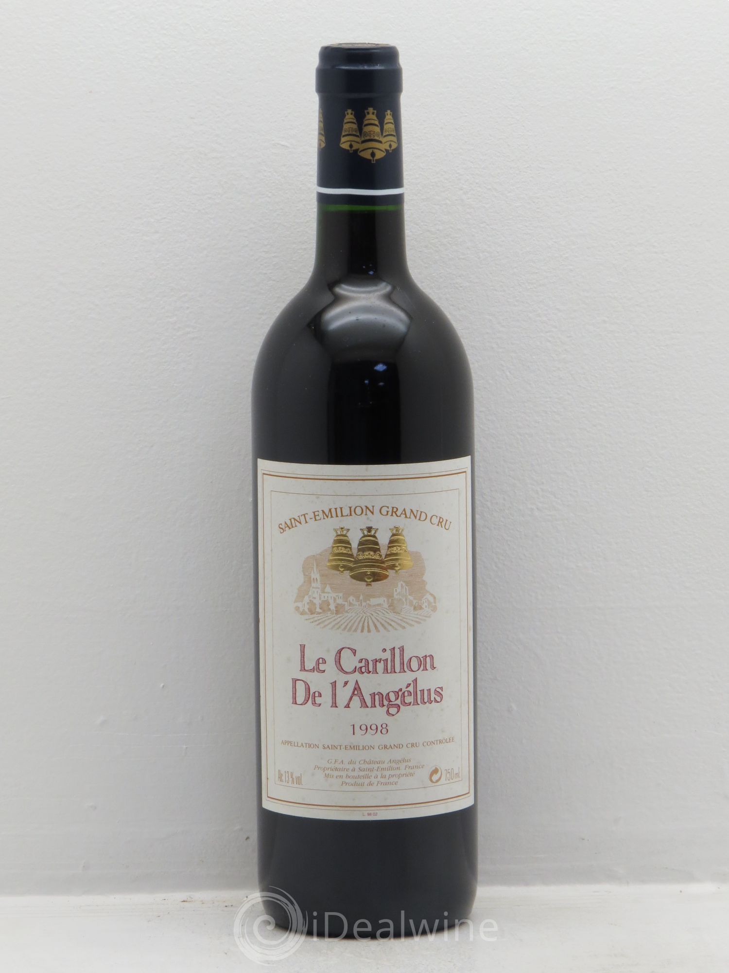 Le Carillon de l'Angélus Second Vin 1998 - Lot de 1 bouteille - 0