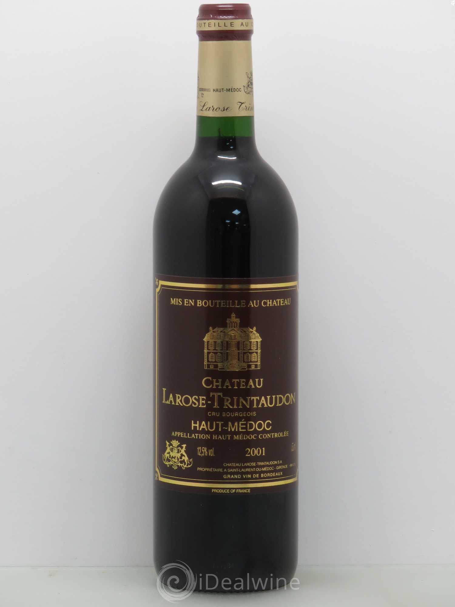 Château Larose Trintaudon Cru Bourgeois 2001 - Lot de 1 bouteille - 0
