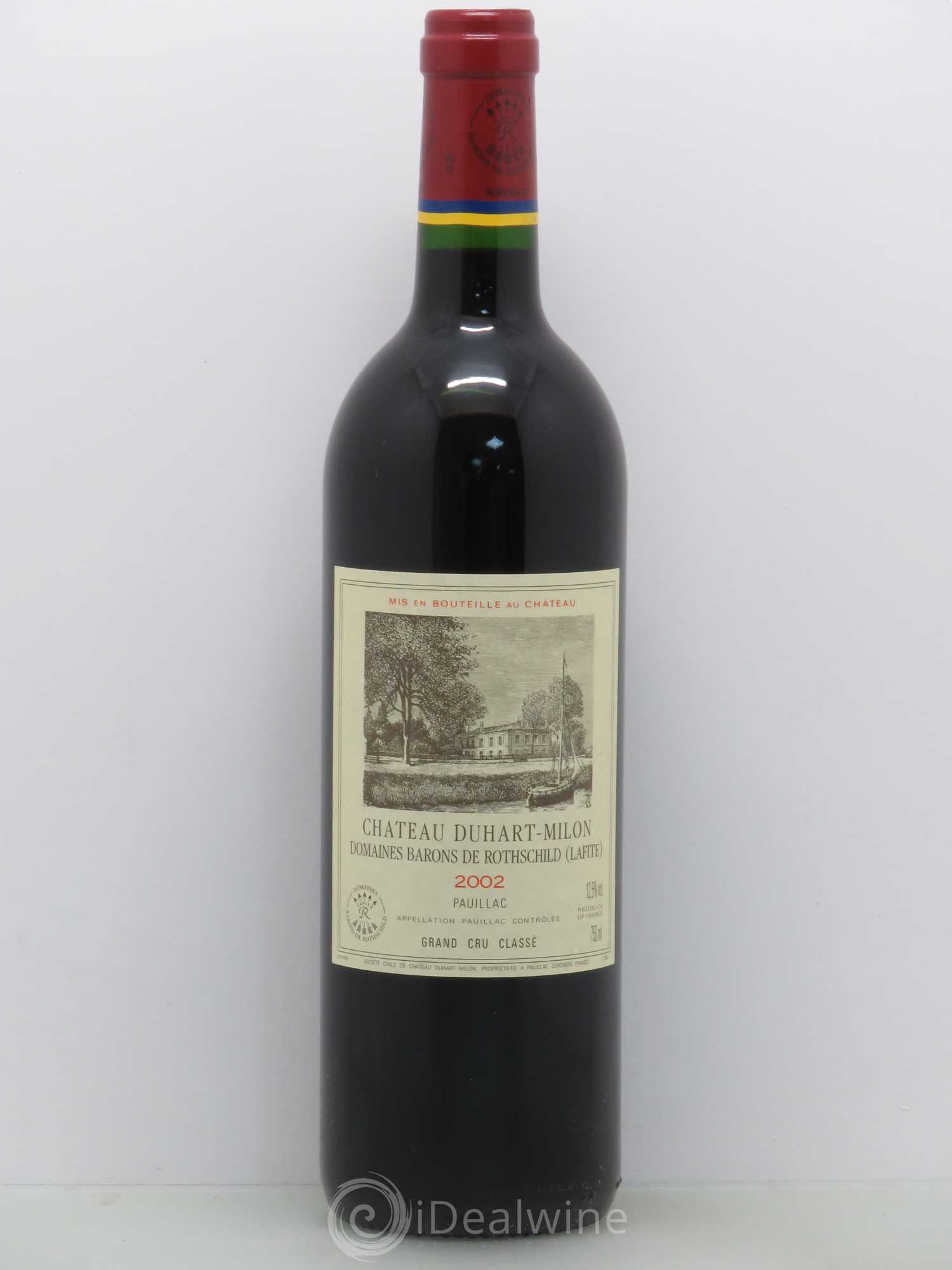 Château Duhart-Milon 4ème Grand Cru Classé 2002 - Lot de 1 bouteille - 0