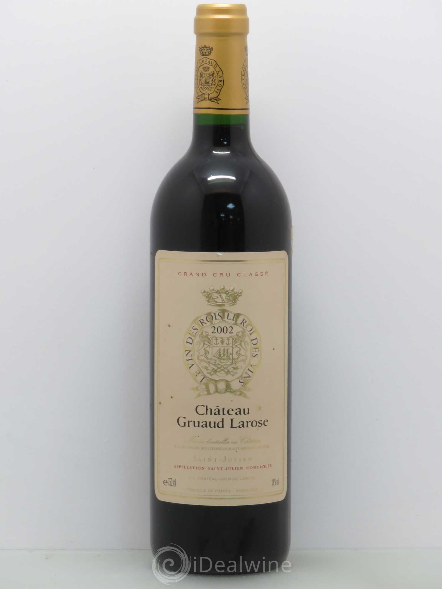 Château Gruaud Larose 2ème Grand Cru Classé 2002 - Lot de 1 bouteille - 0