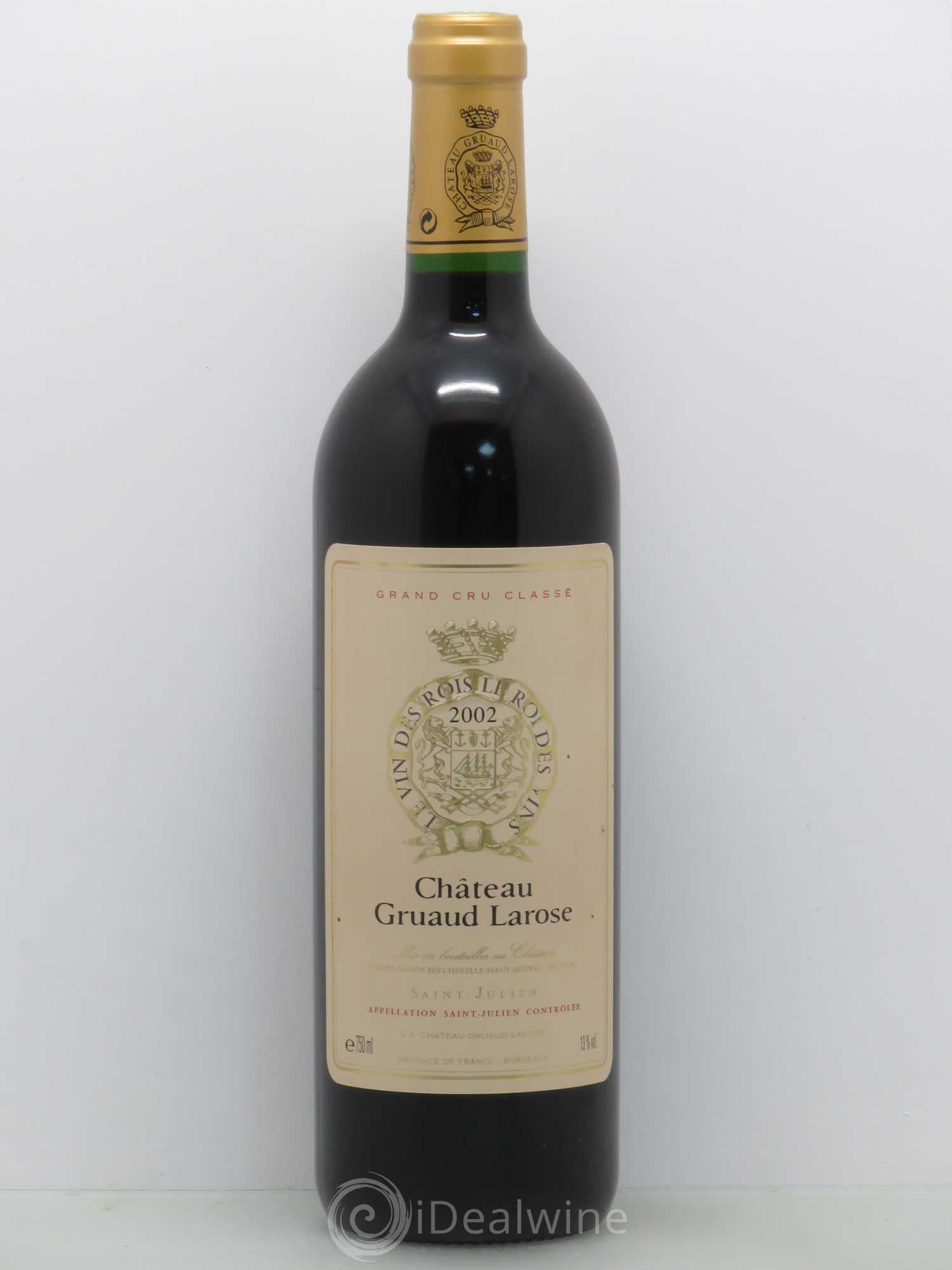 Château Gruaud Larose 2ème Grand Cru Classé 2002 - Lot de 1 bouteille - 0