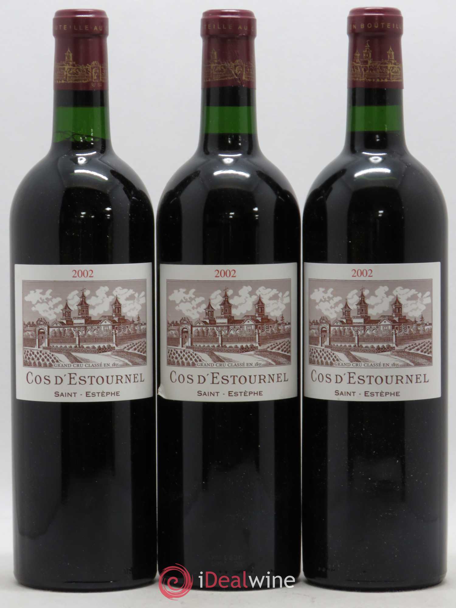 Cos d'Estournel 2ème Grand Cru Classé 2002 - Lot de 6 bouteilles - 1