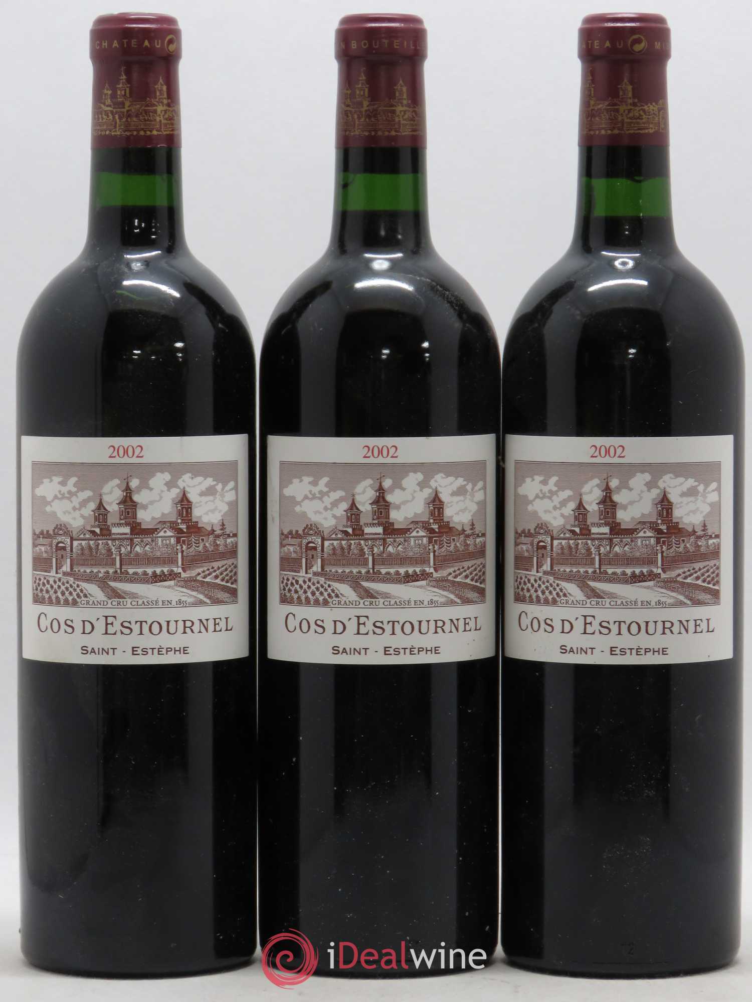 Cos d'Estournel 2ème Grand Cru Classé 2002 - Lot de 6 bouteilles - 2