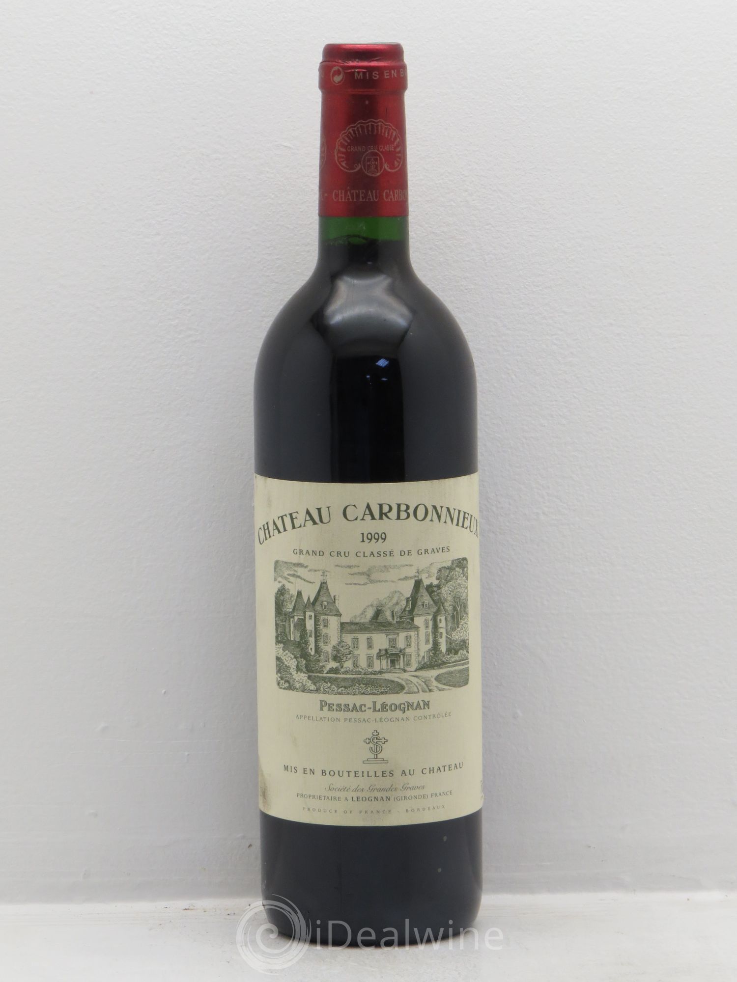 Château Carbonnieux Cru Classé de Graves 1999 - Lot de 1 bouteille - 0