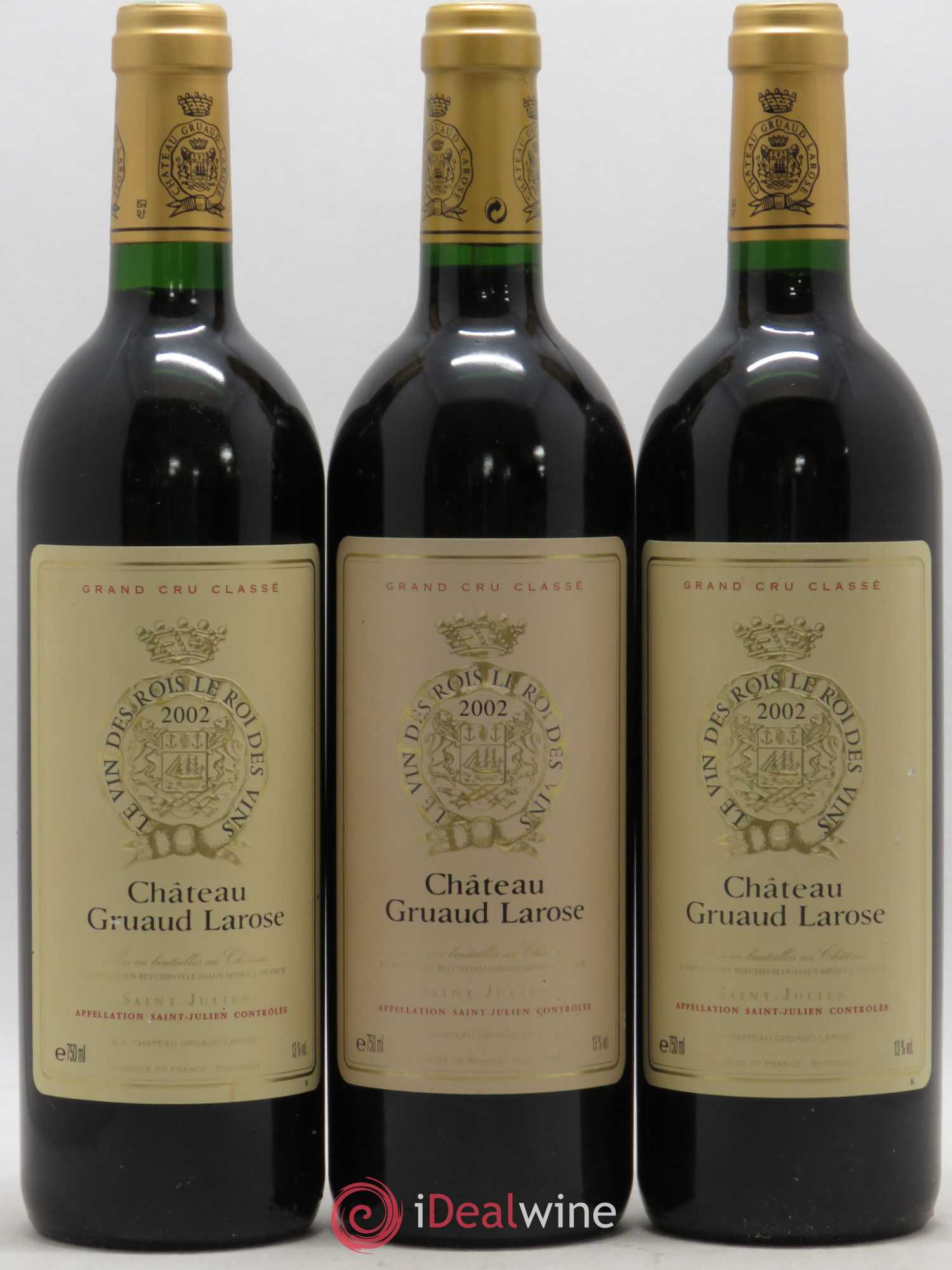 Château Gruaud Larose 2ème Grand Cru Classé 2002 - Lot de 6 bouteilles - 2