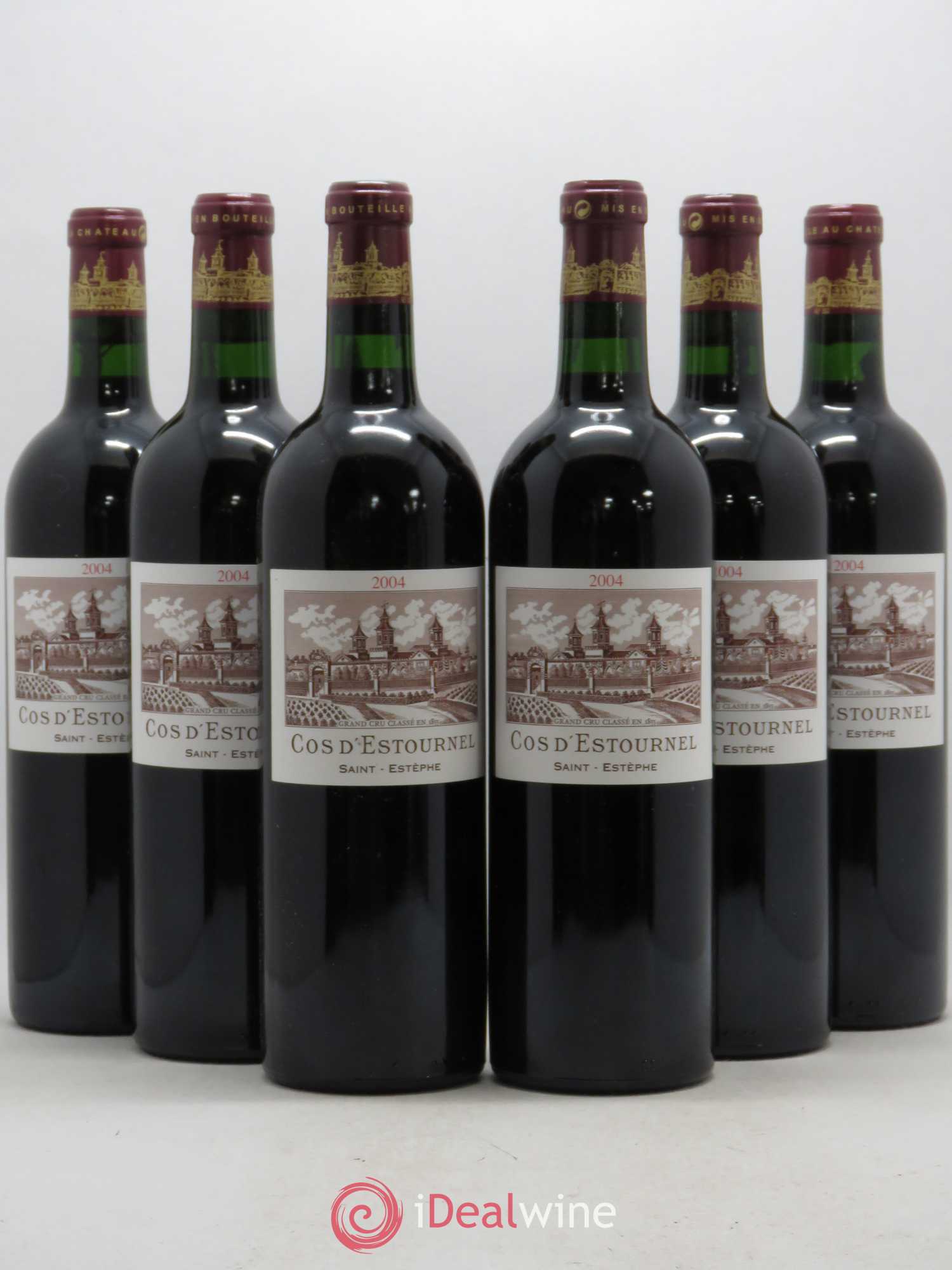 Cos d'Estournel 2ème Grand Cru Classé 2004 - Lot de 6 bouteilles - 0