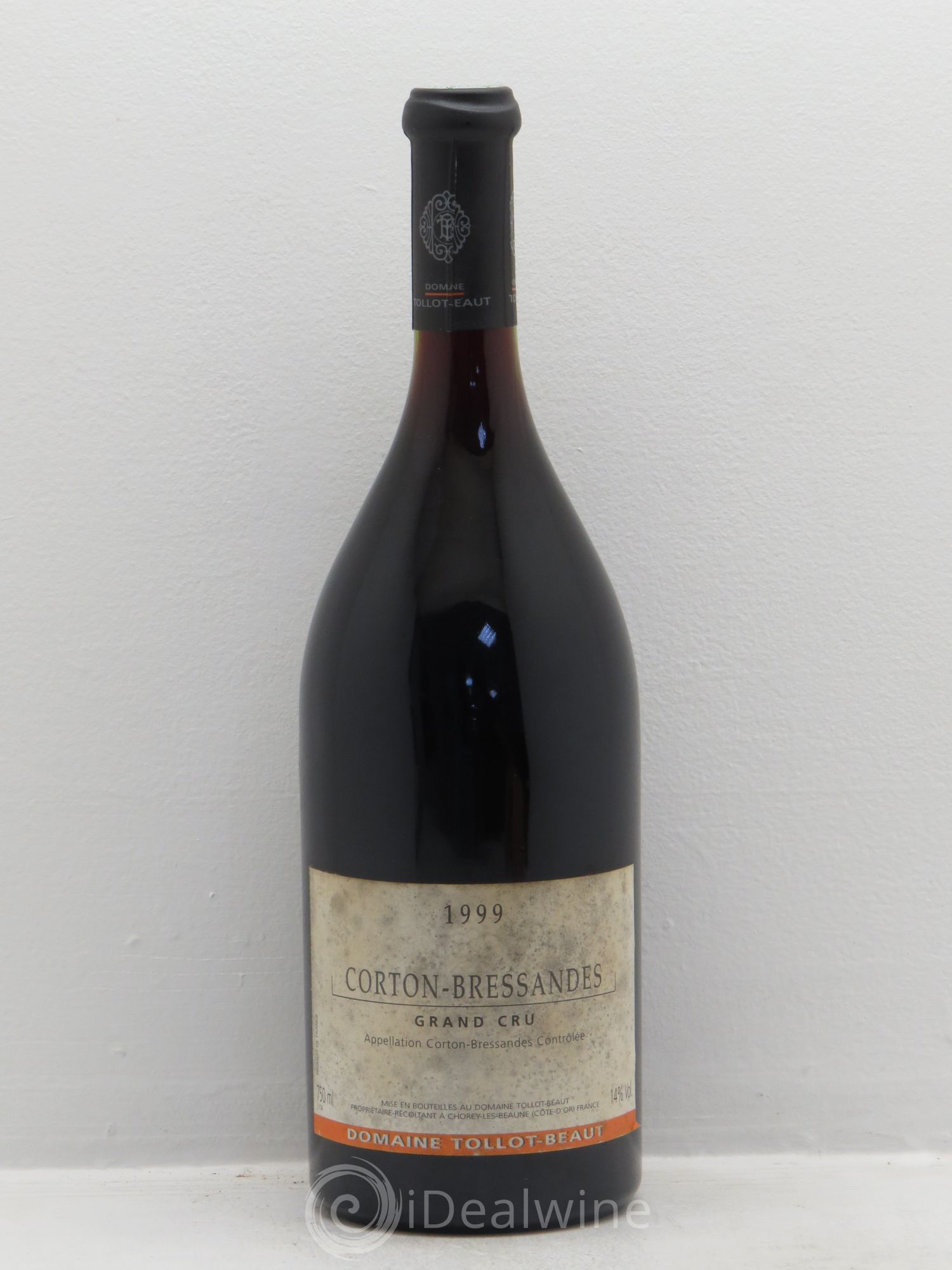 Corton-Bressandes Grand Cru Tollot Beaut (Domaine) 1999 - Lot de 1 bouteille - 0