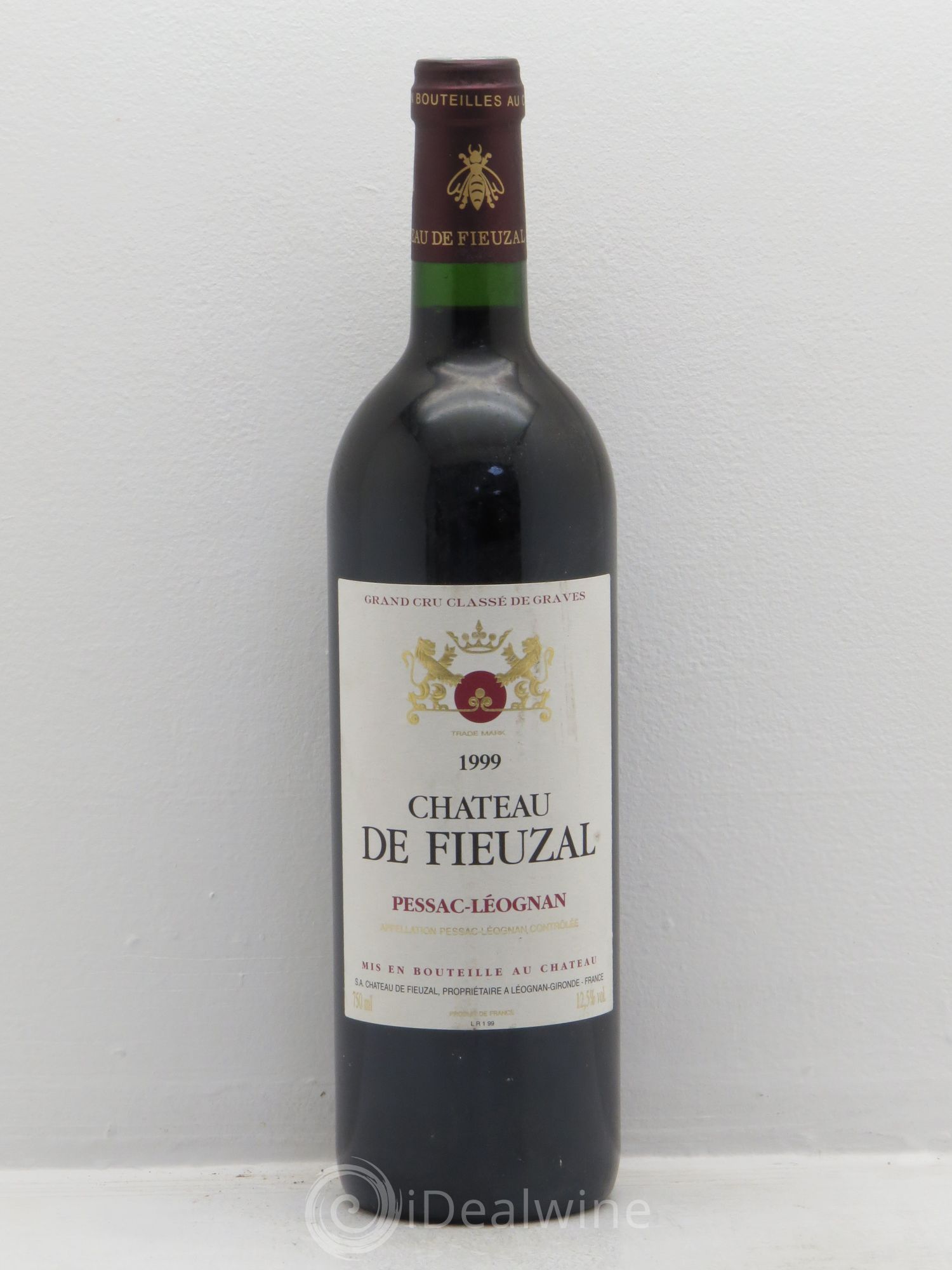 Château de Fieuzal Cru Classé de Graves 1999 - Lot de 1 bouteille - 0