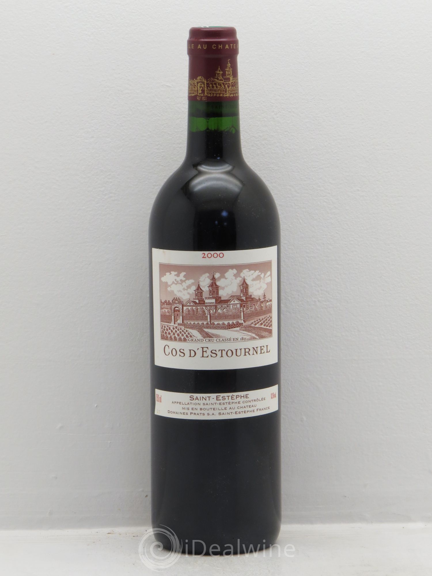 Cos d'Estournel 2ème Grand Cru Classé 2000 - Lot de 1 bouteille - 0