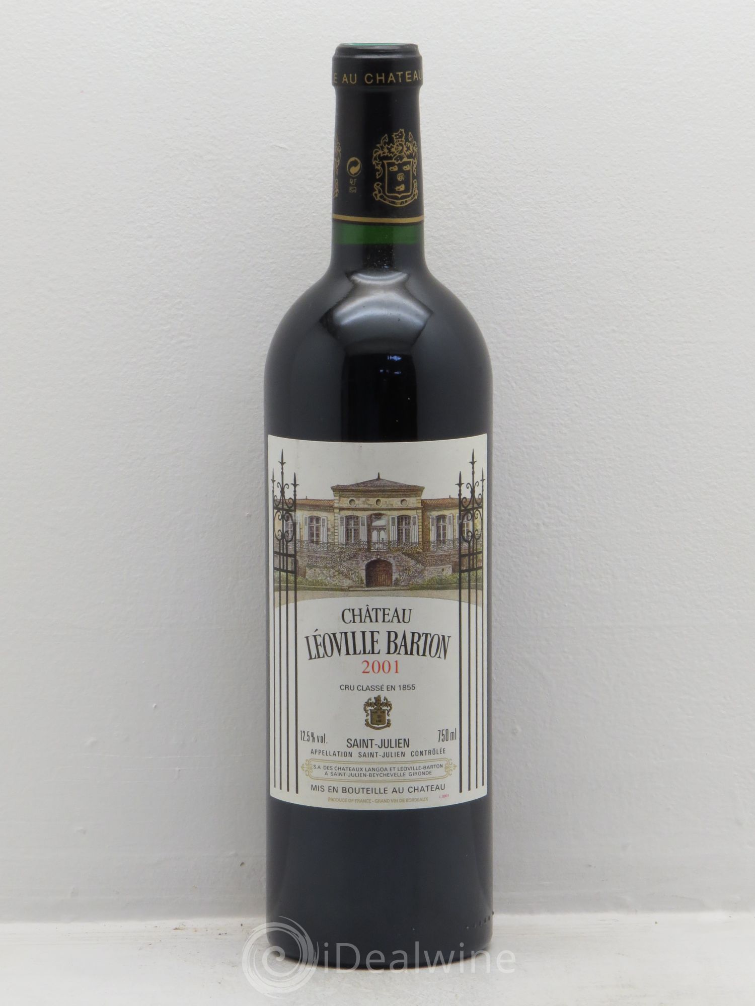 Château Léoville Barton 2ème Grand Cru Classé 2001 - Lot de 1 bouteille - 0