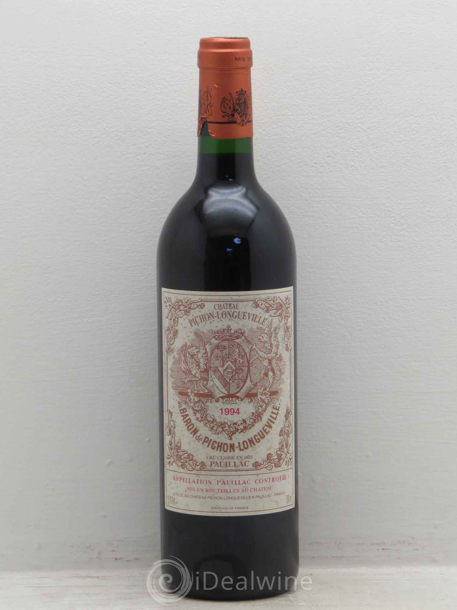 Pichon Longueville Baron 2ème Grand Cru Classé 1994 - Lot de 1 bouteille - 0
