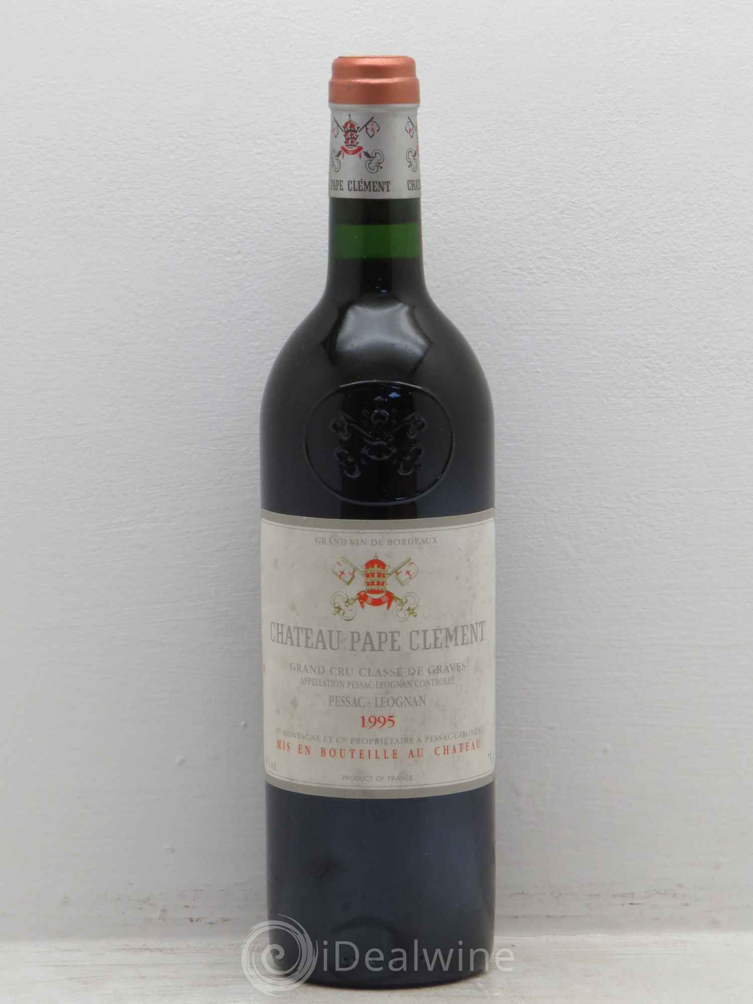 Château Pape Clément Cru Classé de Graves 1995 - Lot de 1 bouteille - 0