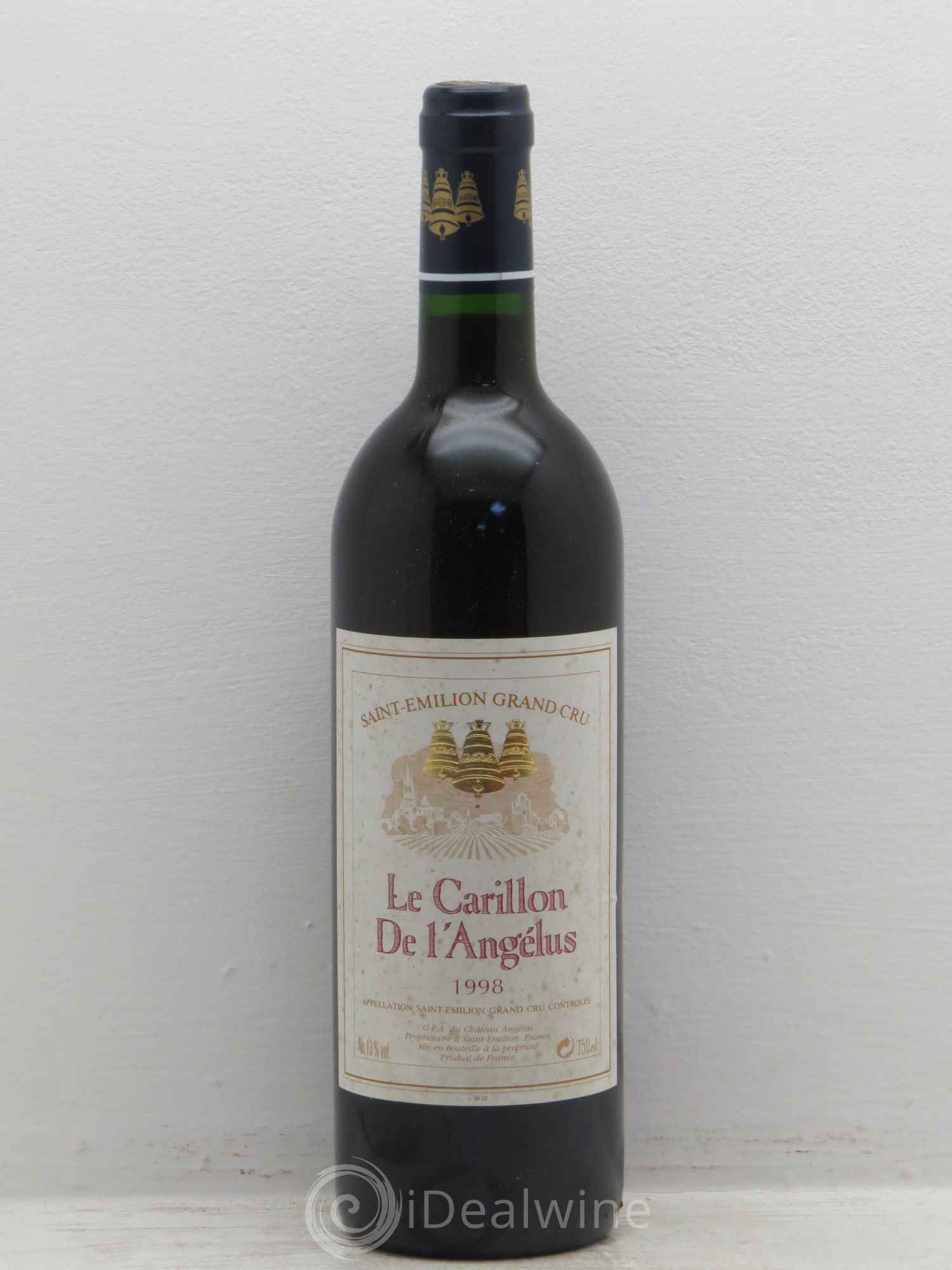 Le Carillon de l'Angélus Second Vin 1998 - Lot de 1 bouteille - 0