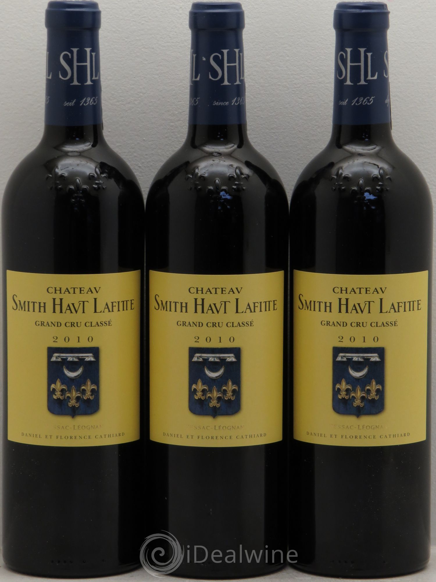 Château Smith Haut Lafitte Cru Classé de Graves 2010 - Lot de 3 bouteilles - 0