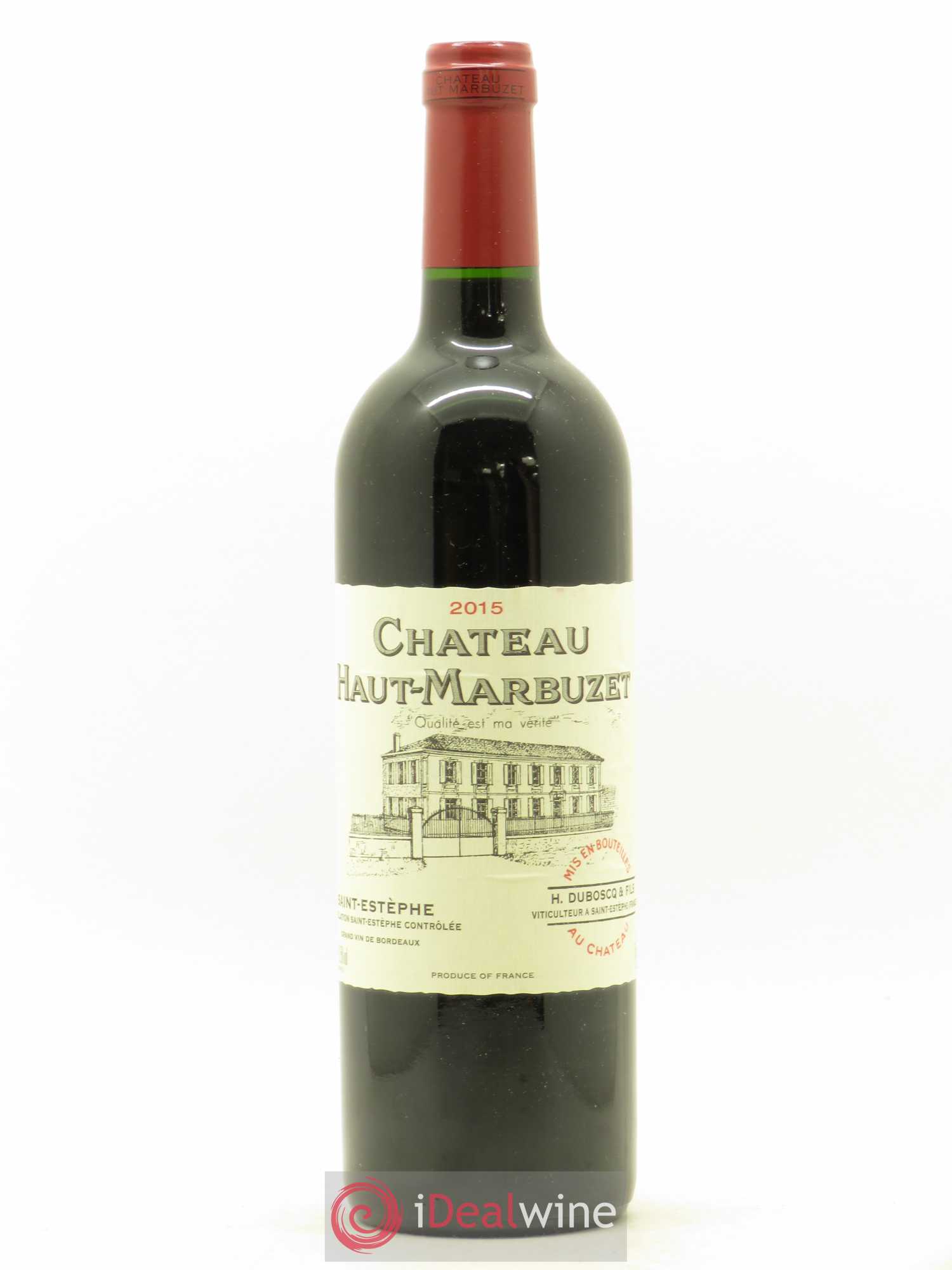 Château Haut Marbuzet 2015 - Lot de 1 bouteille - 0