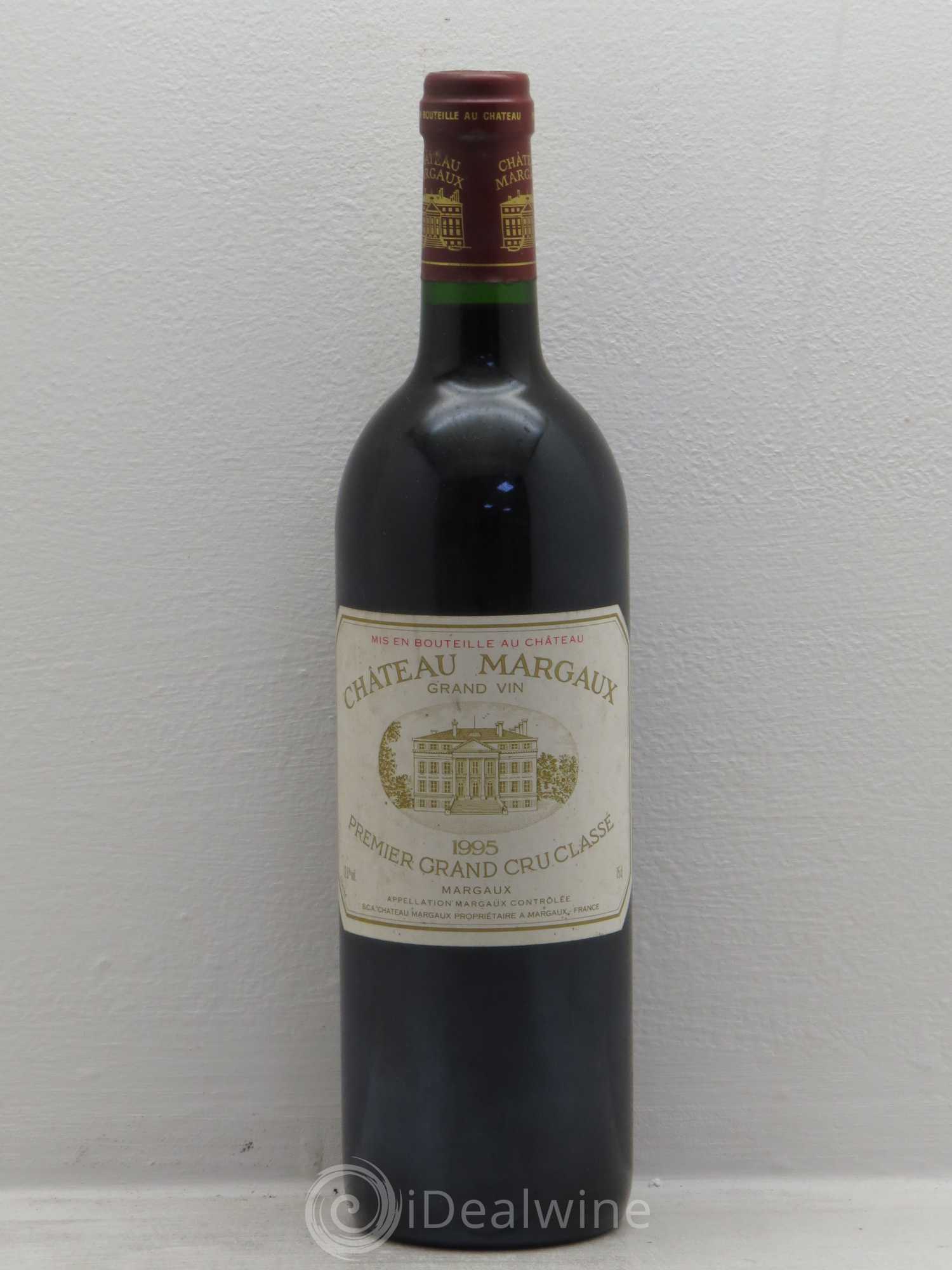 Château Margaux 1er Grand Cru Classé 1995 - Lot de 1 bouteille - 0