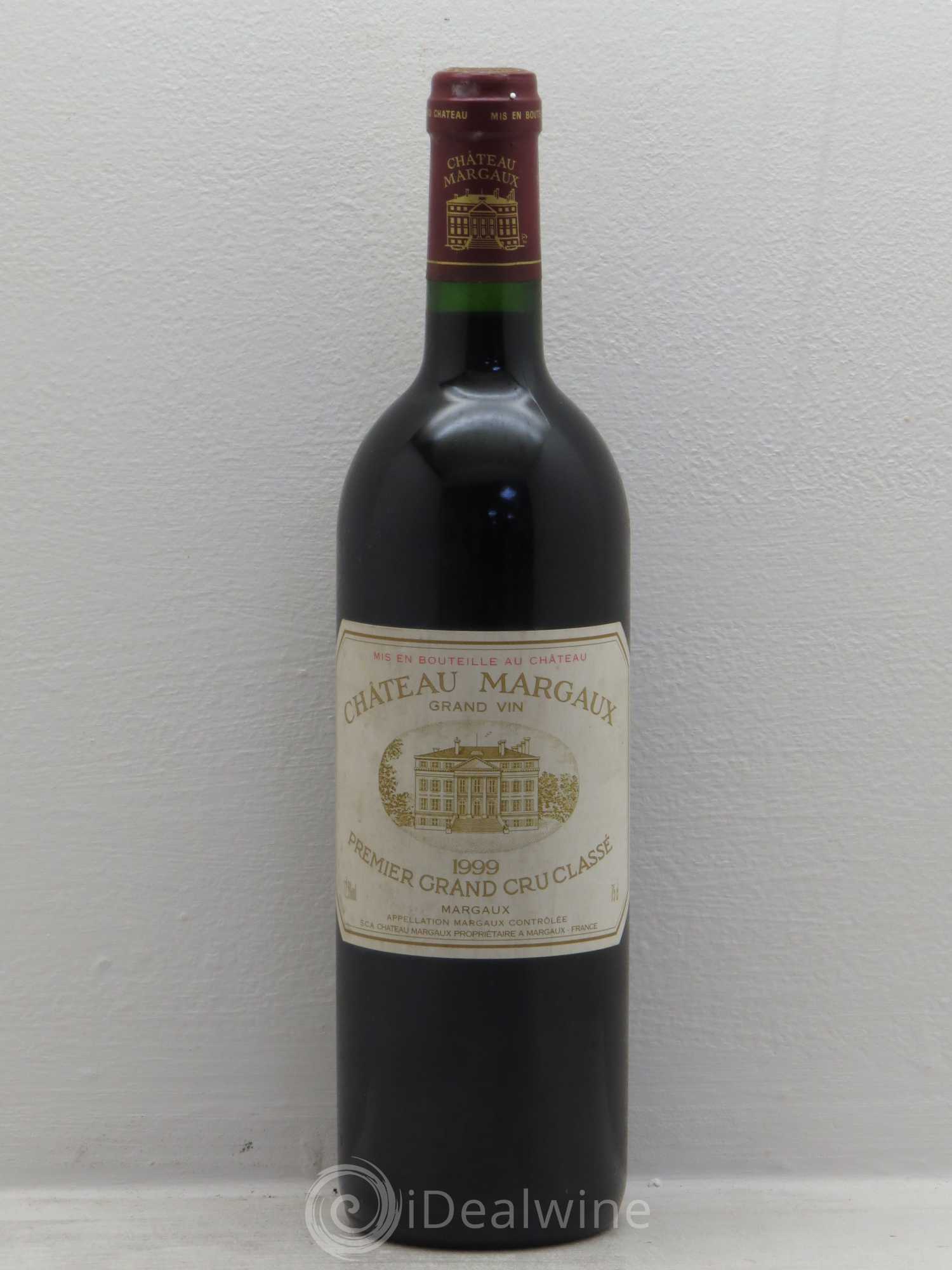 Château Margaux 1er Grand Cru Classé 1999 - Lot de 1 bouteille - 0