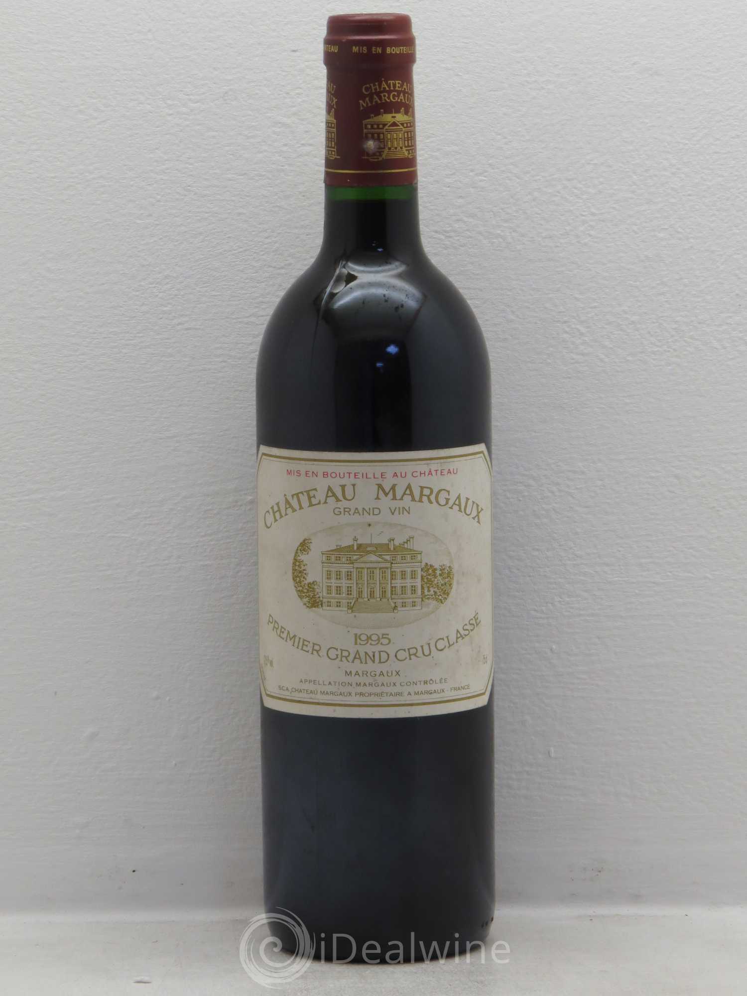 Château Margaux 1er Grand Cru Classé 1995 - Lot de 1 bouteille - 0