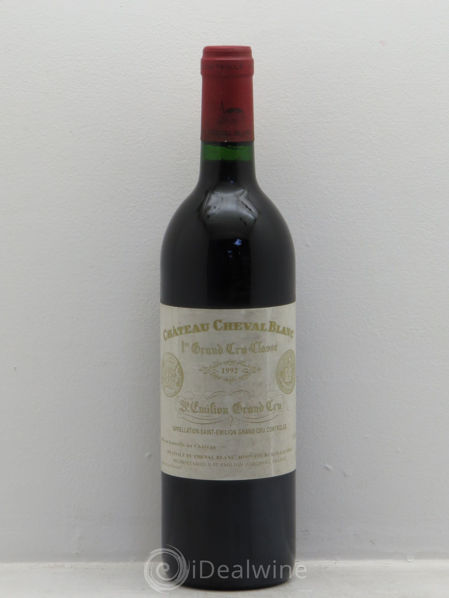 Château Cheval Blanc 1er Grand Cru Classé A 1992 - Lot de 1 bouteille - 0