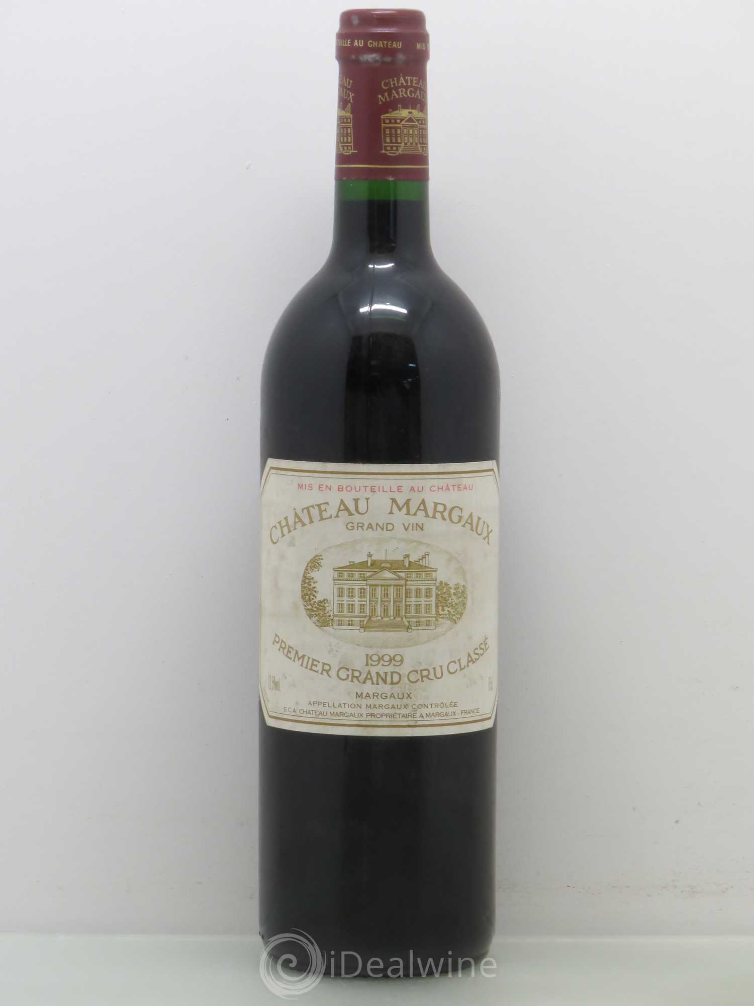 Château Margaux 1er Grand Cru Classé 1999 - Lot de 1 bouteille - 0