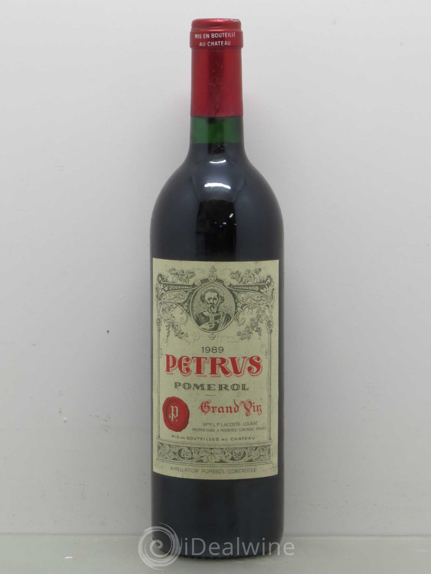 Petrus 1989 - Lot de 1 bouteille - 0