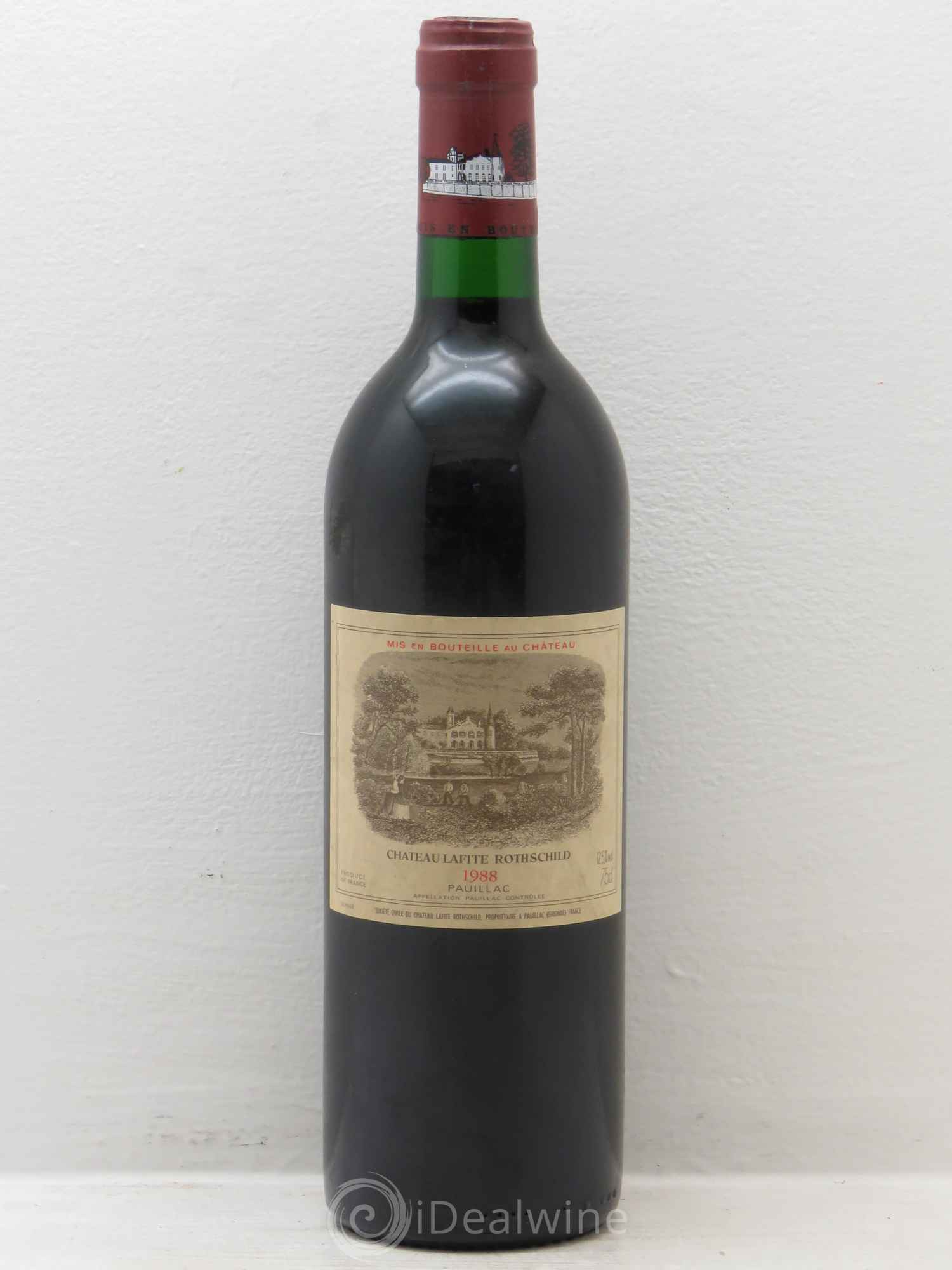 Château Lafite Rothschild 1er Grand Cru Classé 1988 - Lot de 1 bouteille - 0