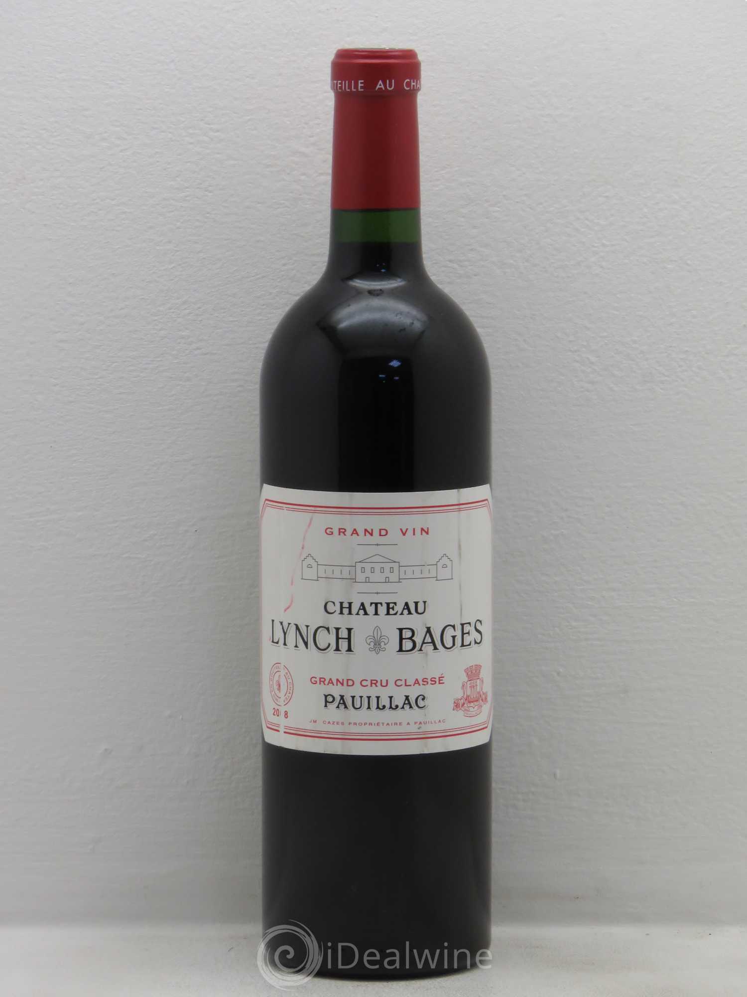 Château Lynch Bages 5ème Grand Cru Classé 2008 - Lot de 1 bouteille - 0