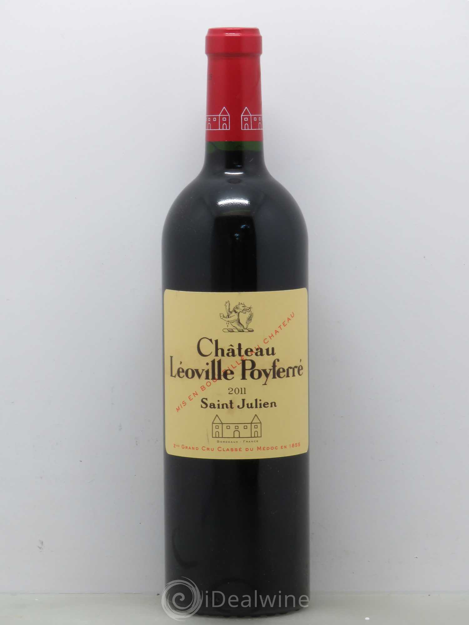 Château Léoville Poyferré 2ème Grand Cru Classé 2011 - Lot de 1 bouteille - 0