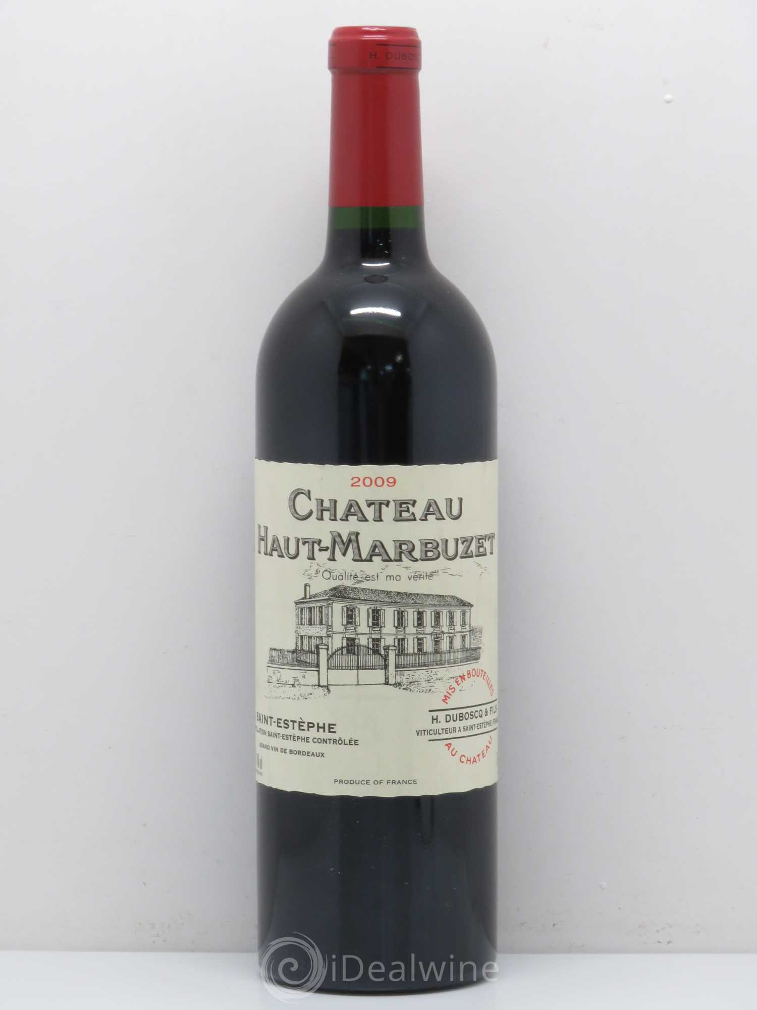 Château Haut Marbuzet 2009 - Lot de 1 bouteille - 0