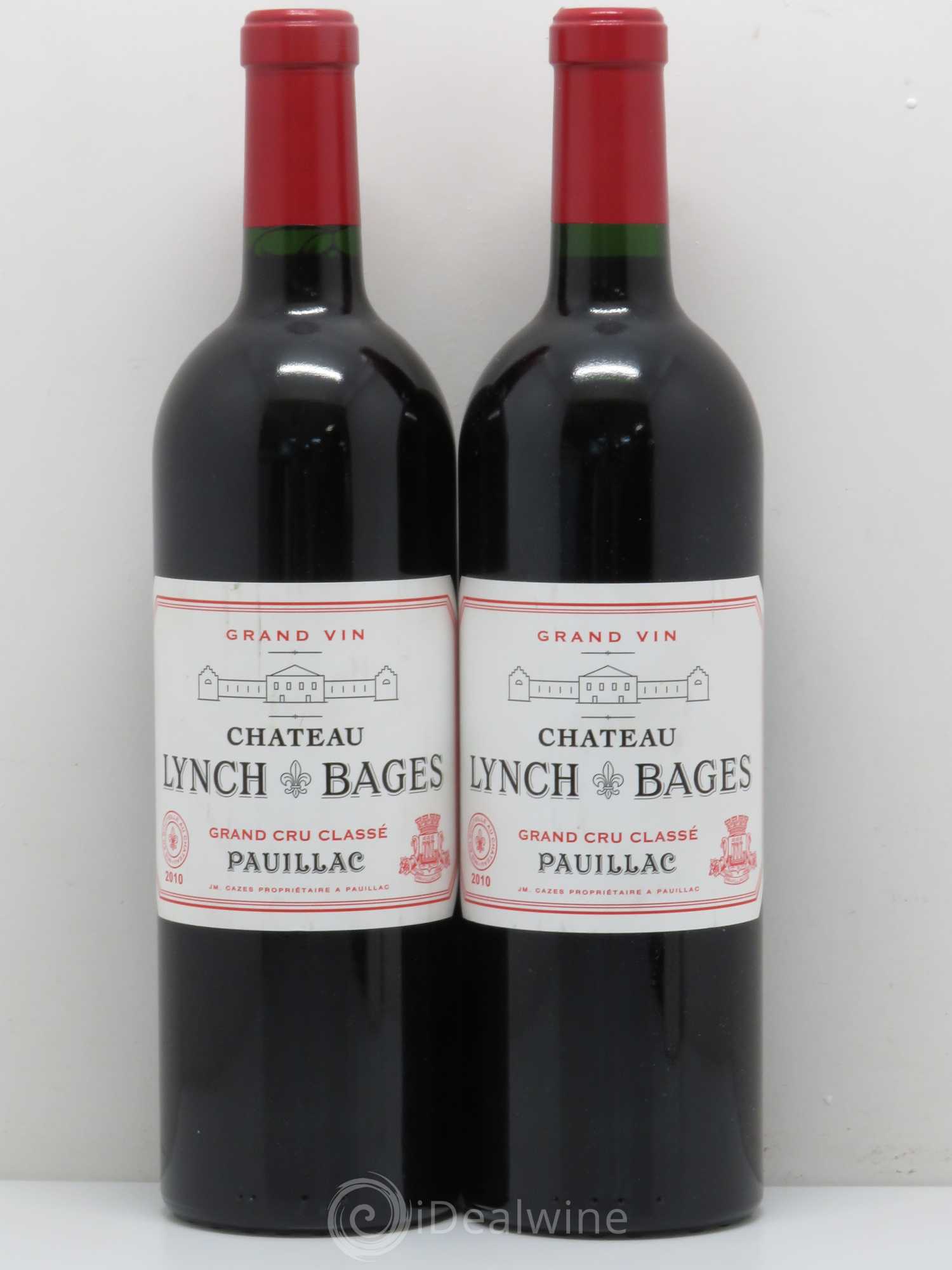 Château Lynch Bages 5ème Grand Cru Classé 2010 - Lot de 2 bouteilles - 0