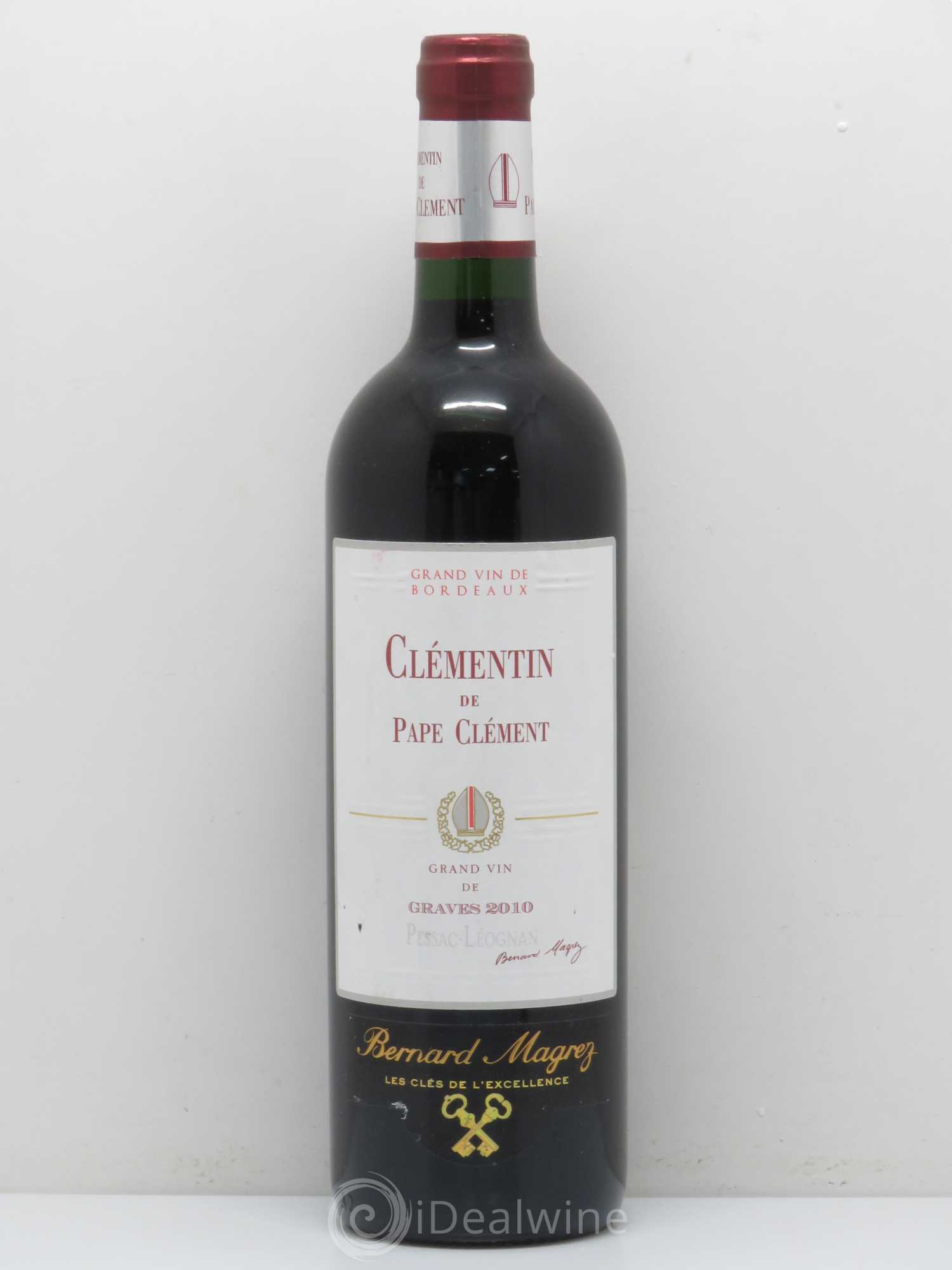 Le Clémentin de Pape Clément Second Vin 2010 - Lot de 1 bouteille - 0