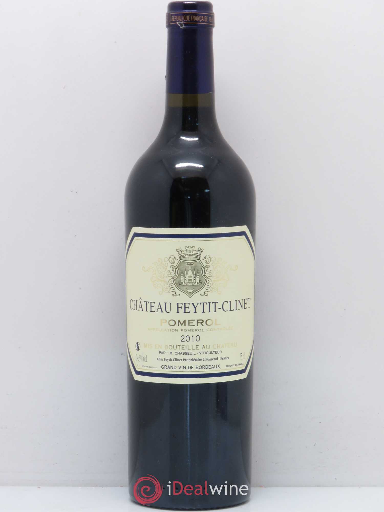Château Feytit-Clinet 2010 - Lot de 1 bouteille - 0