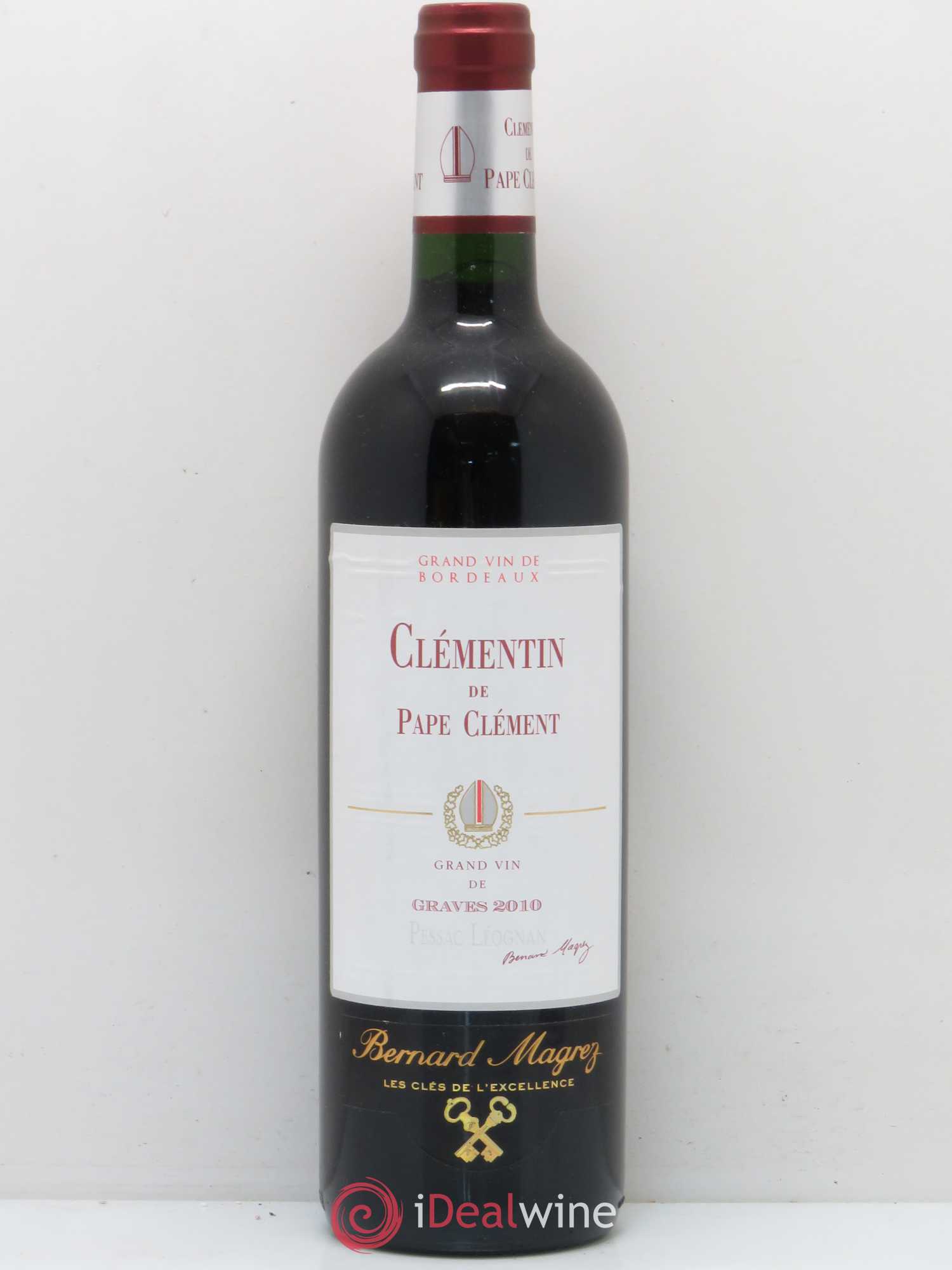 Le Clémentin de Pape Clément Second Vin 2010 - Lot de 1 bouteille - 0