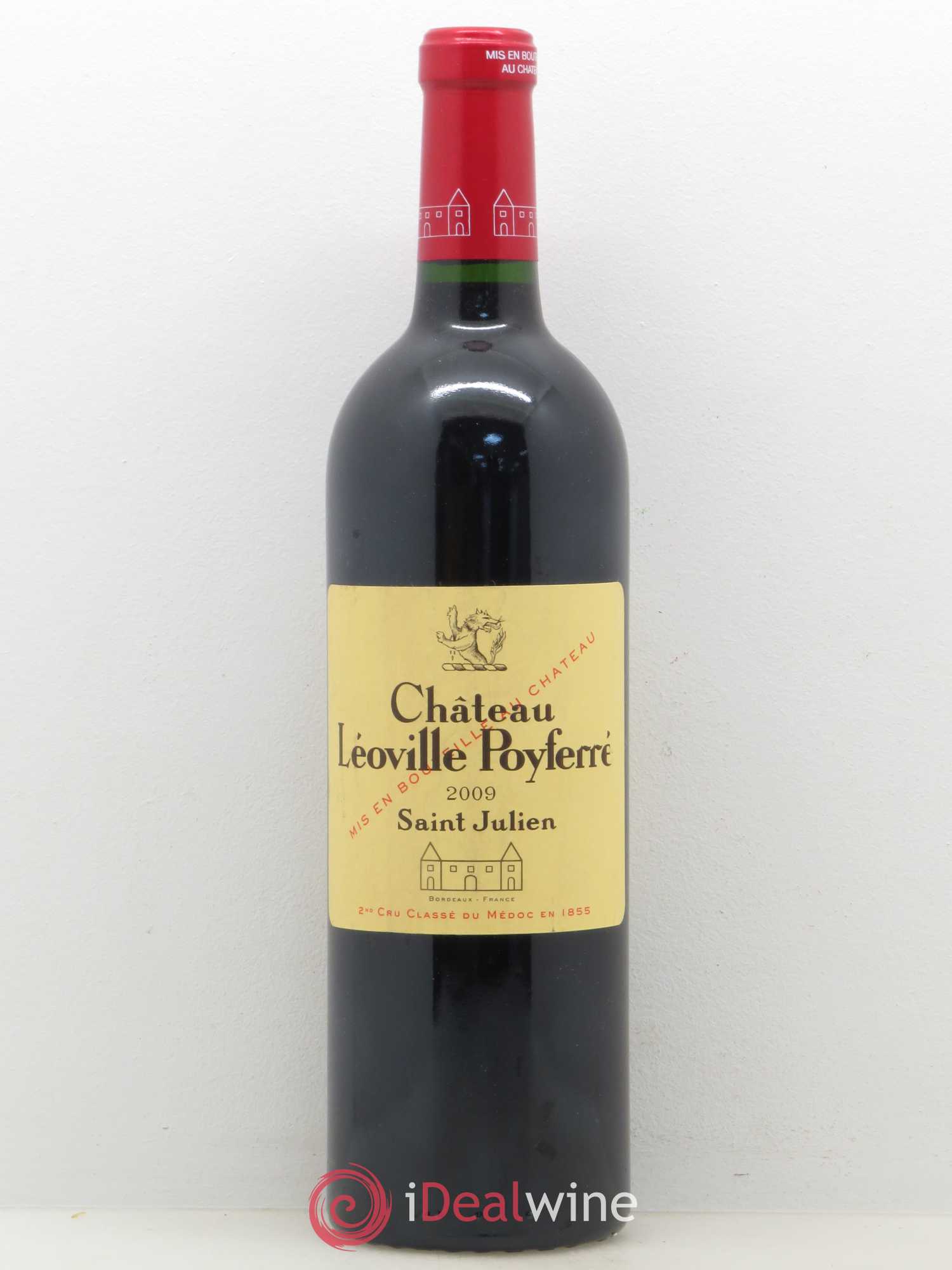 Château Léoville Poyferré 2ème Grand Cru Classé 2009 - Lot de 1 bouteille - 0
