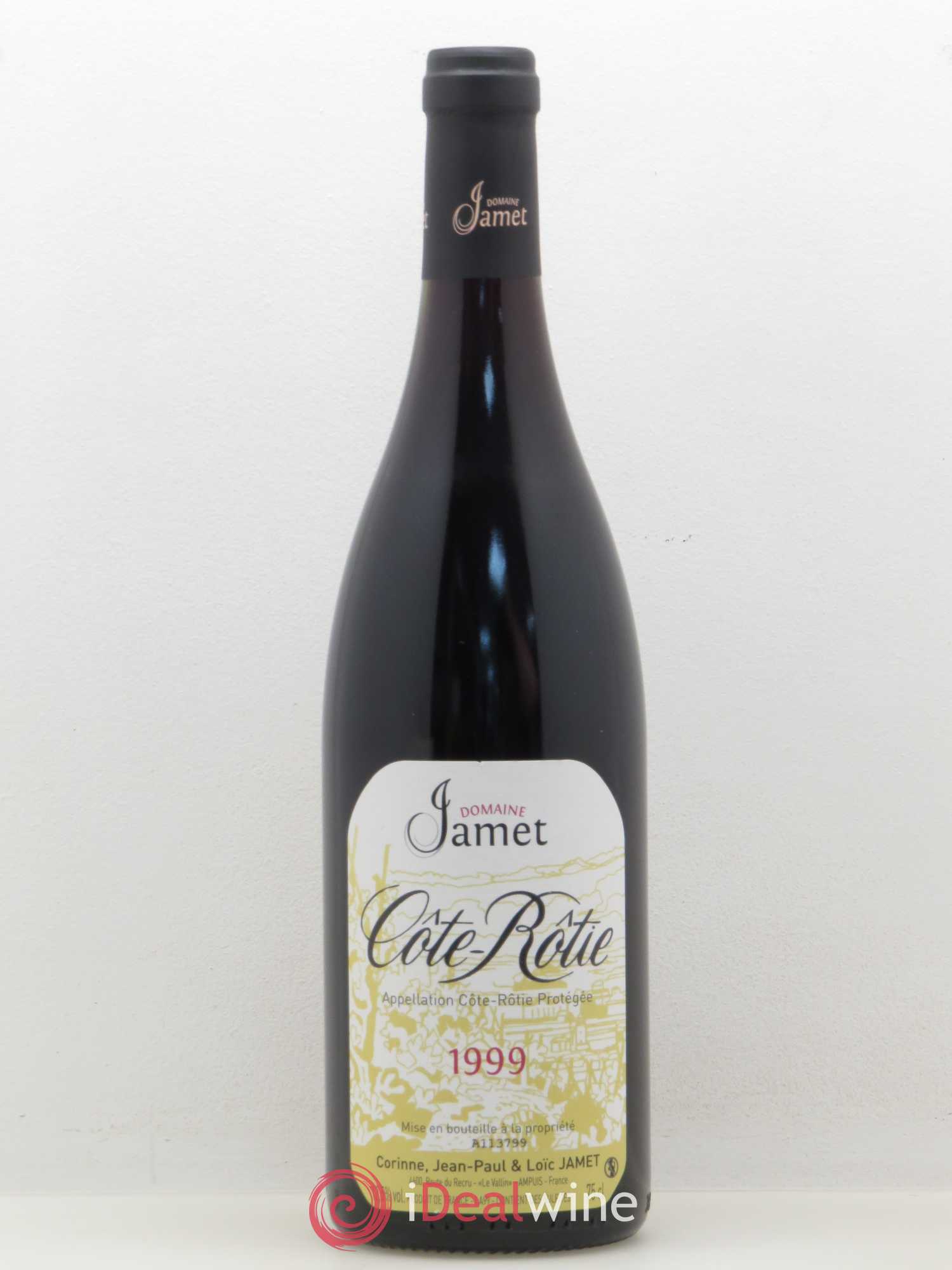Côte-Rôtie Jamet (Domaine) 1999 - Lot de 1 bouteille - 0