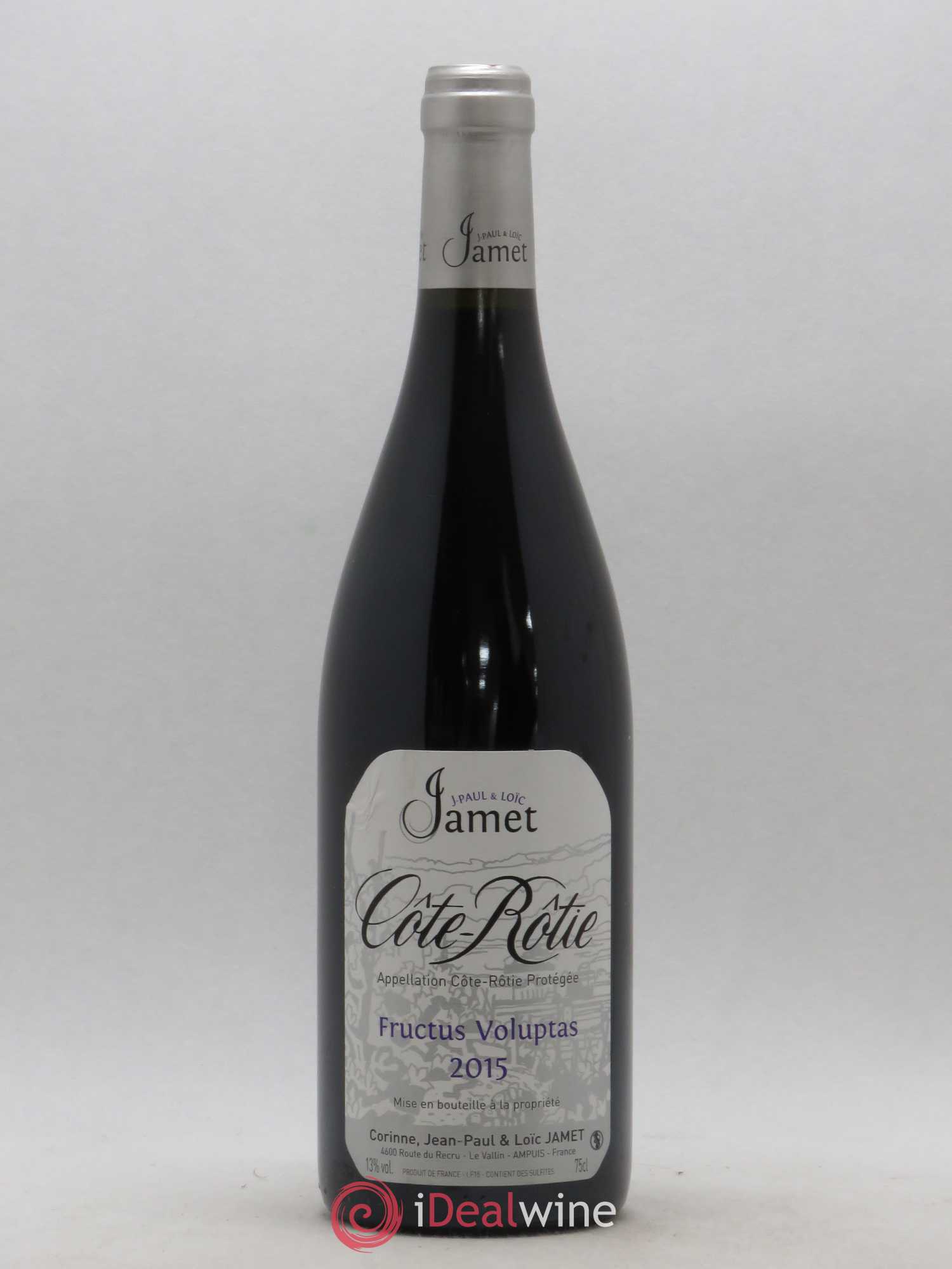 Côte-Rôtie Fructus Voluptas Jamet (Domaine) 2015 - Lot de 1 bouteille - 0