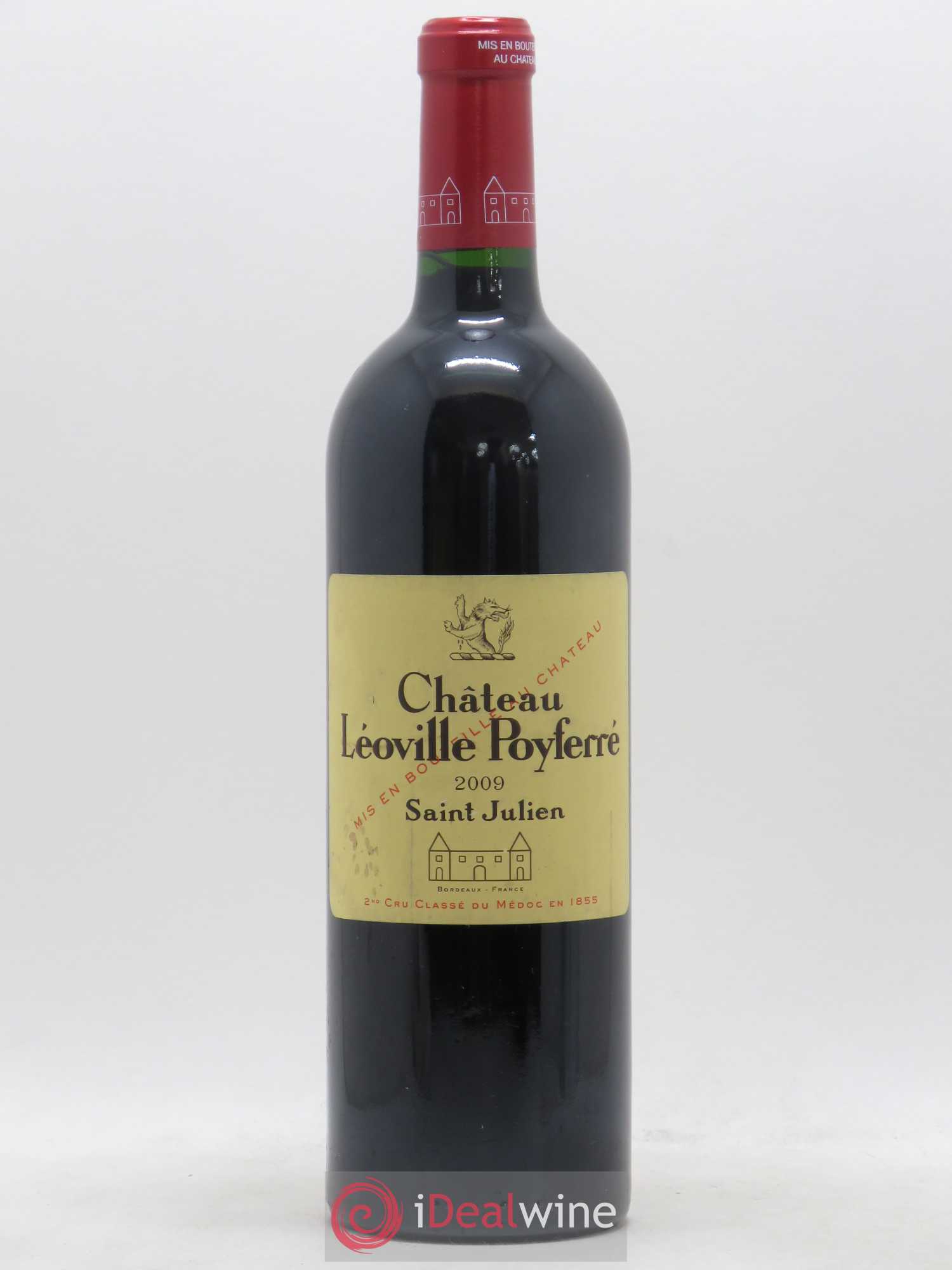 Château Léoville Poyferré 2ème Grand Cru Classé 2009 - Lot de 1 bouteille - 0