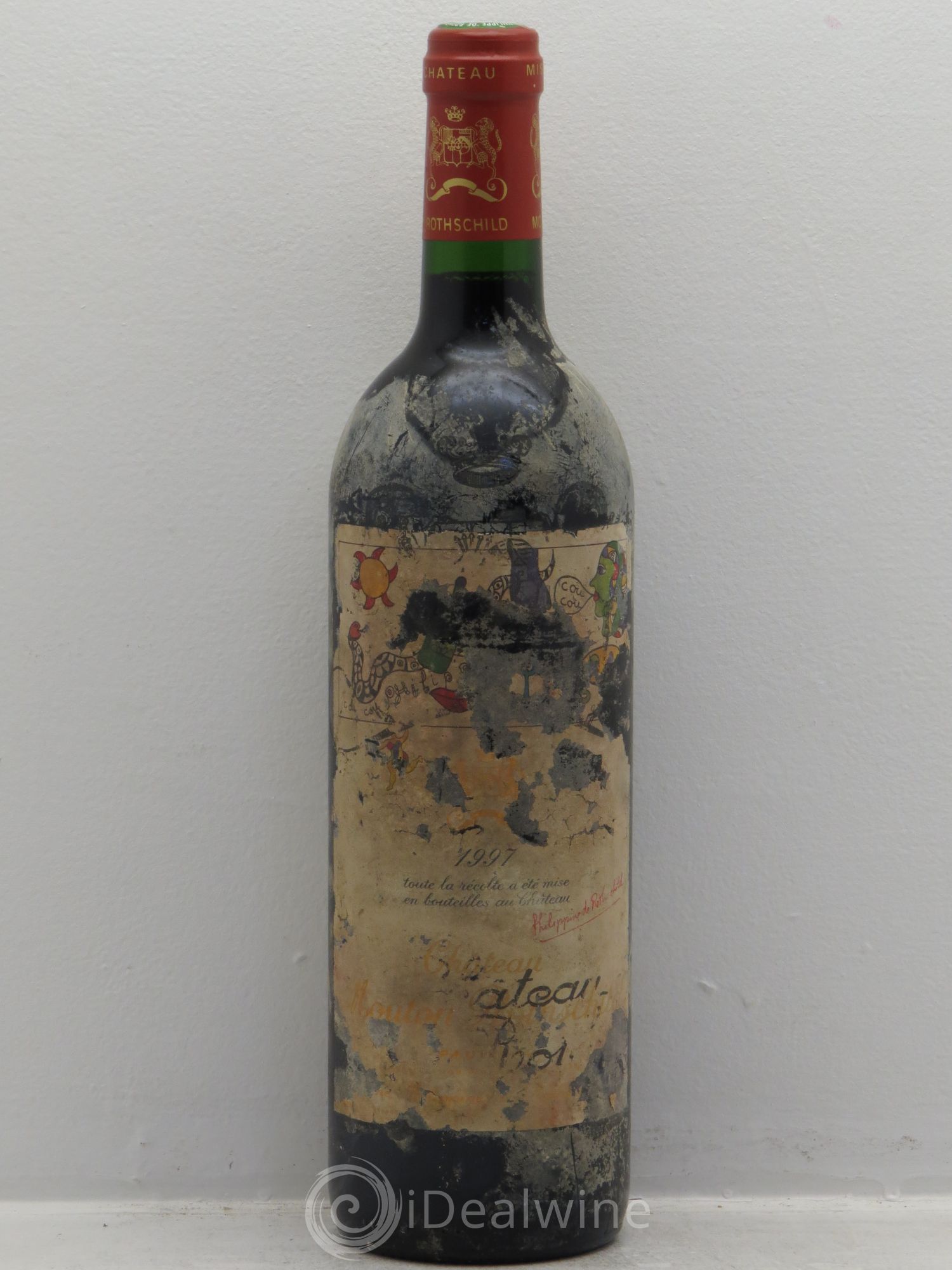 Château Mouton Rothschild 1er Grand Cru Classé 1997 - Lot de 1 bouteille - 0