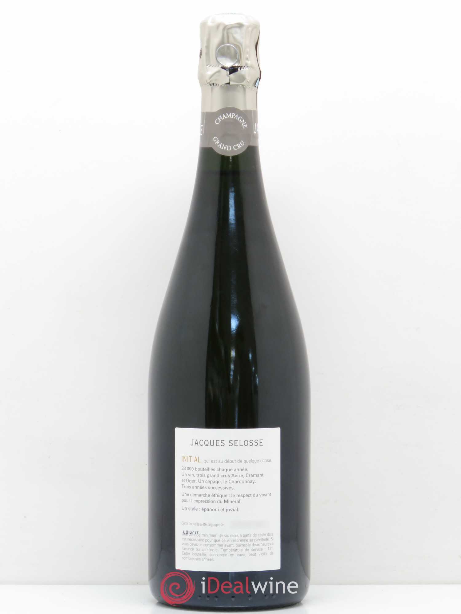 Initial Brut Jacques Selosse - Lot de 1 bouteille - 1