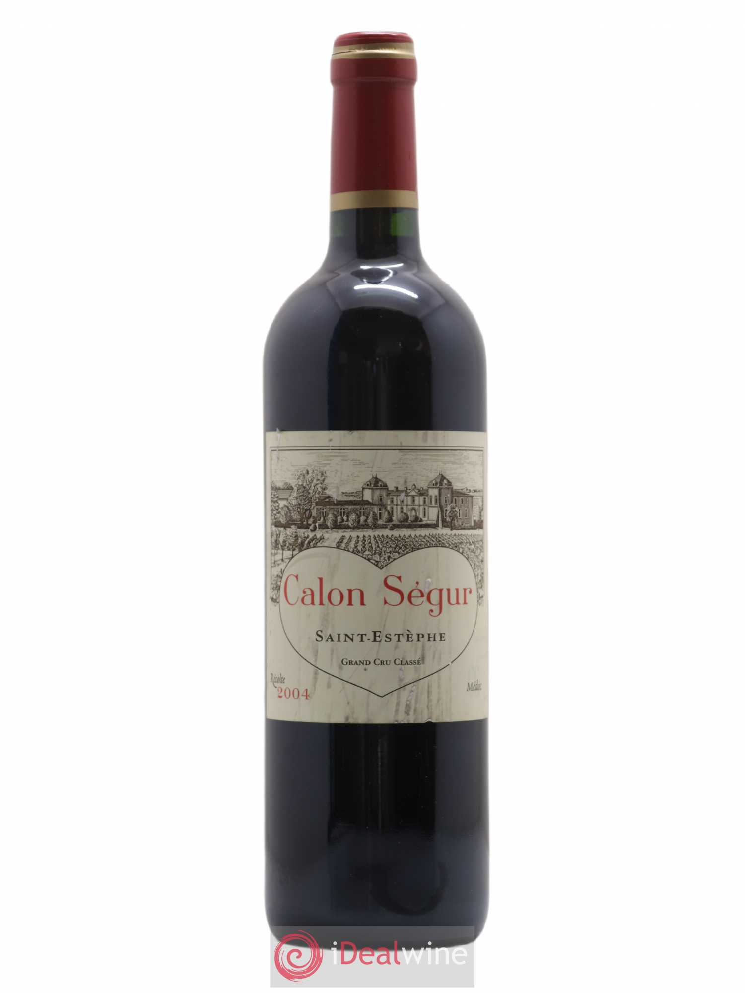 Château Calon Ségur 3ème Grand Cru Classé 2004 - Lot de 1 bouteille - 0
