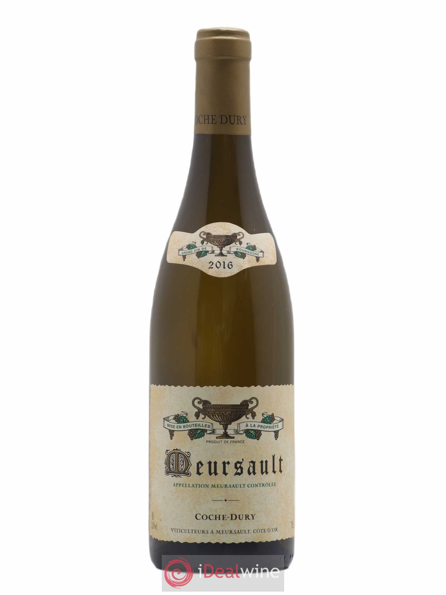 Meursault Coche Dury (Domaine) 2016 - Lot de 1 bouteille - 0