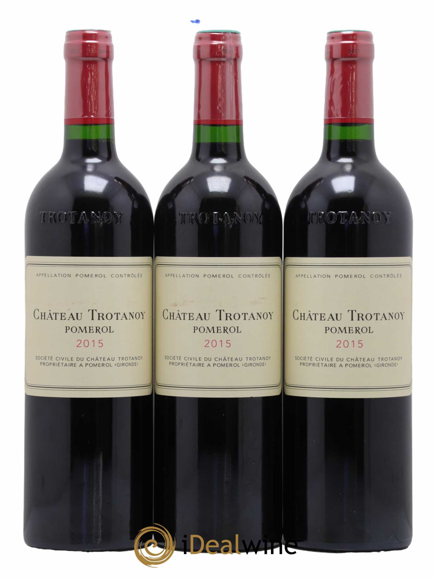 Château Trotanoy 2015 - Lot de 3 bouteilles - 0