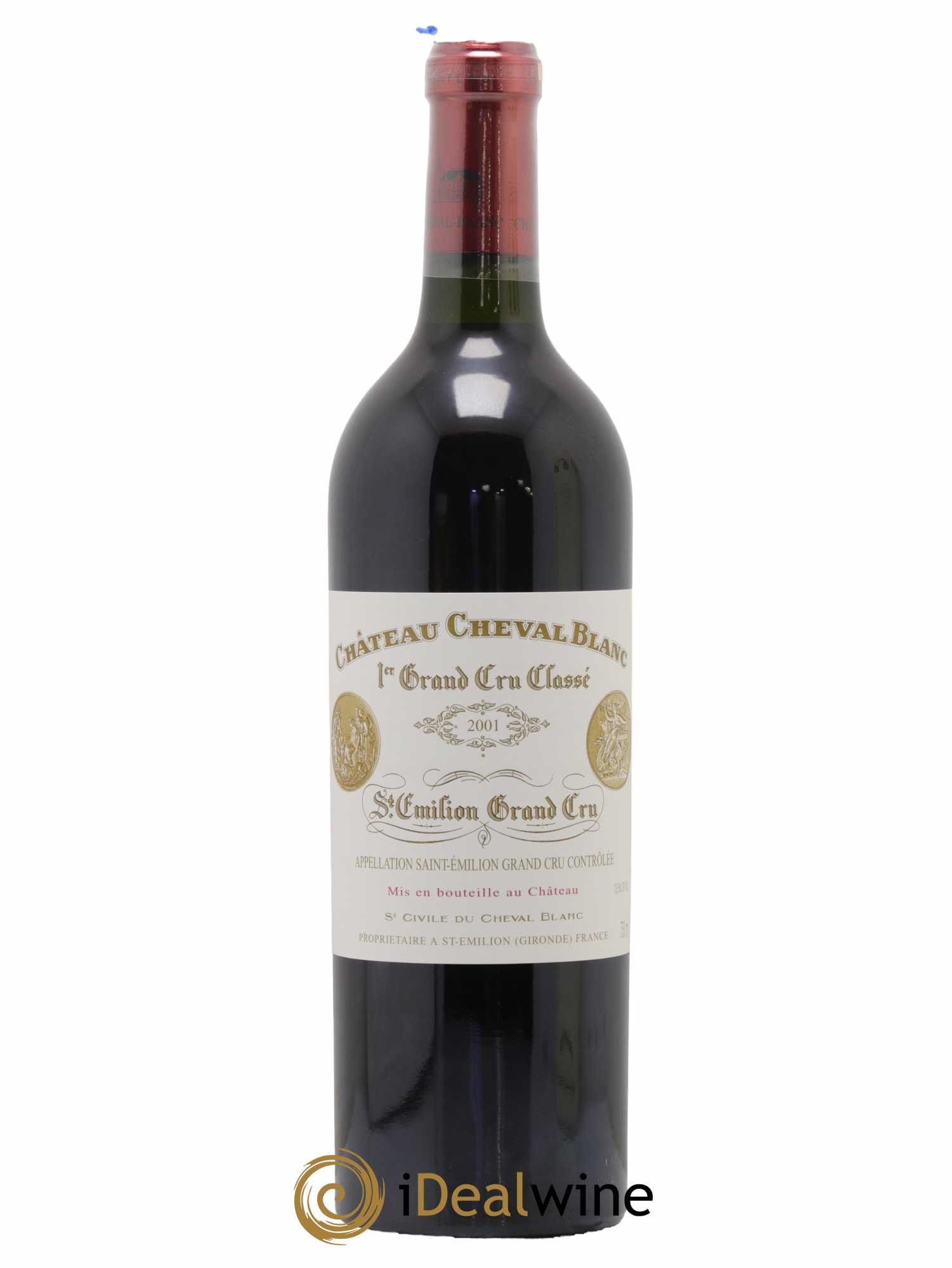 Château Cheval Blanc 1er Grand Cru Classé A 2001 - Lot de 1 bouteille - 1