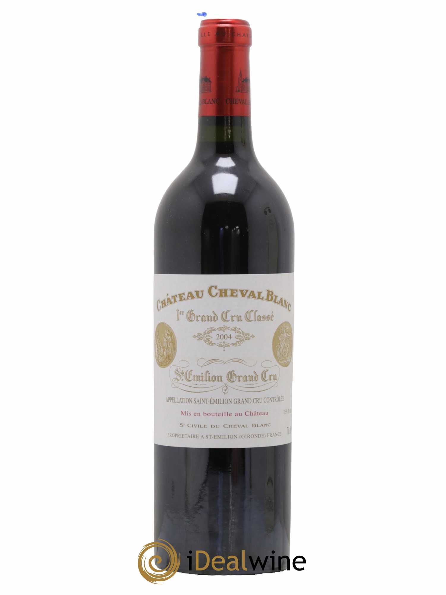 Château Cheval Blanc 1er Grand Cru Classé A 2004 - Lot de 1 bouteille - 1